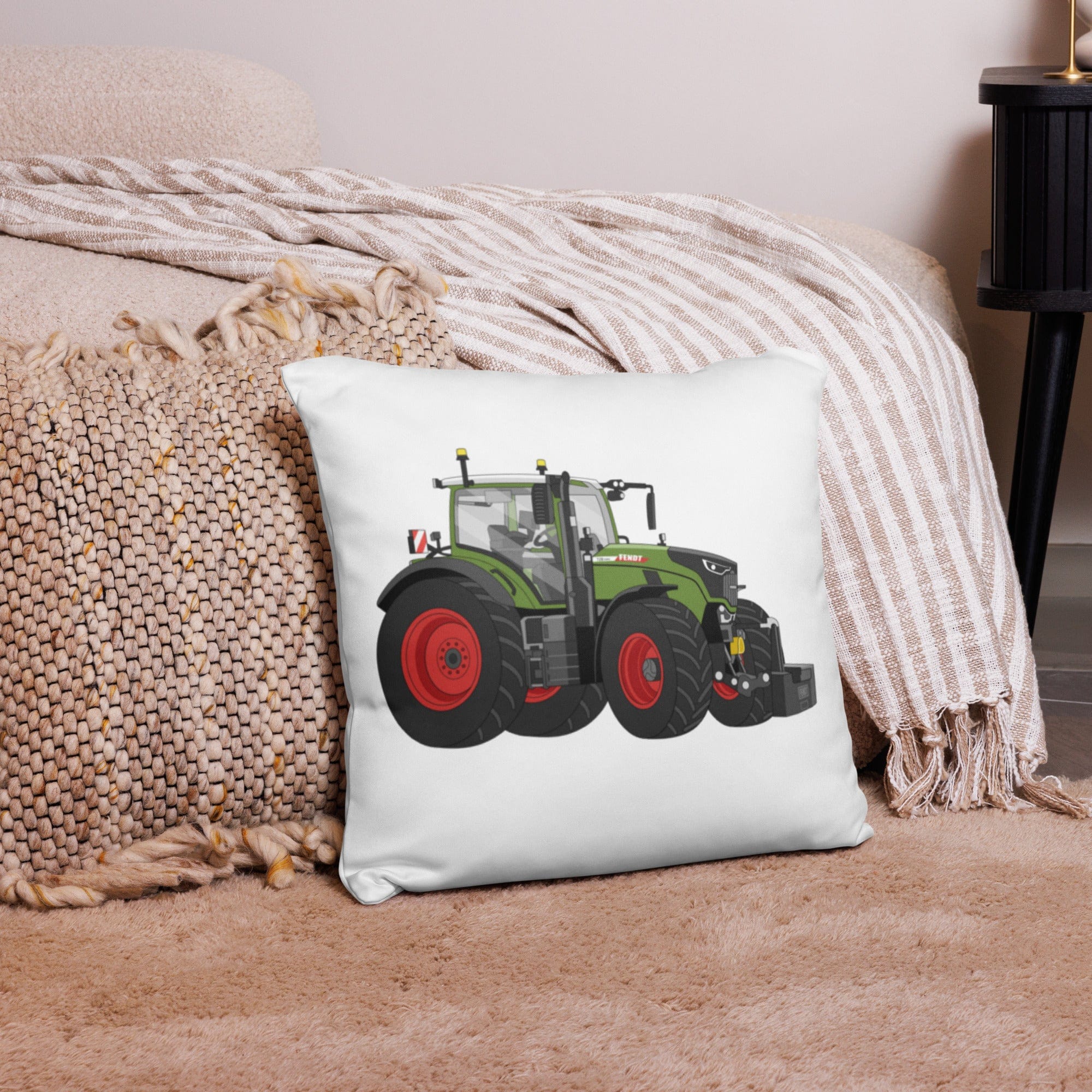 The Tractor Mugs Store 18″×18″ Fendt 728 Vario | Pillow Case Quality Farmers Merch