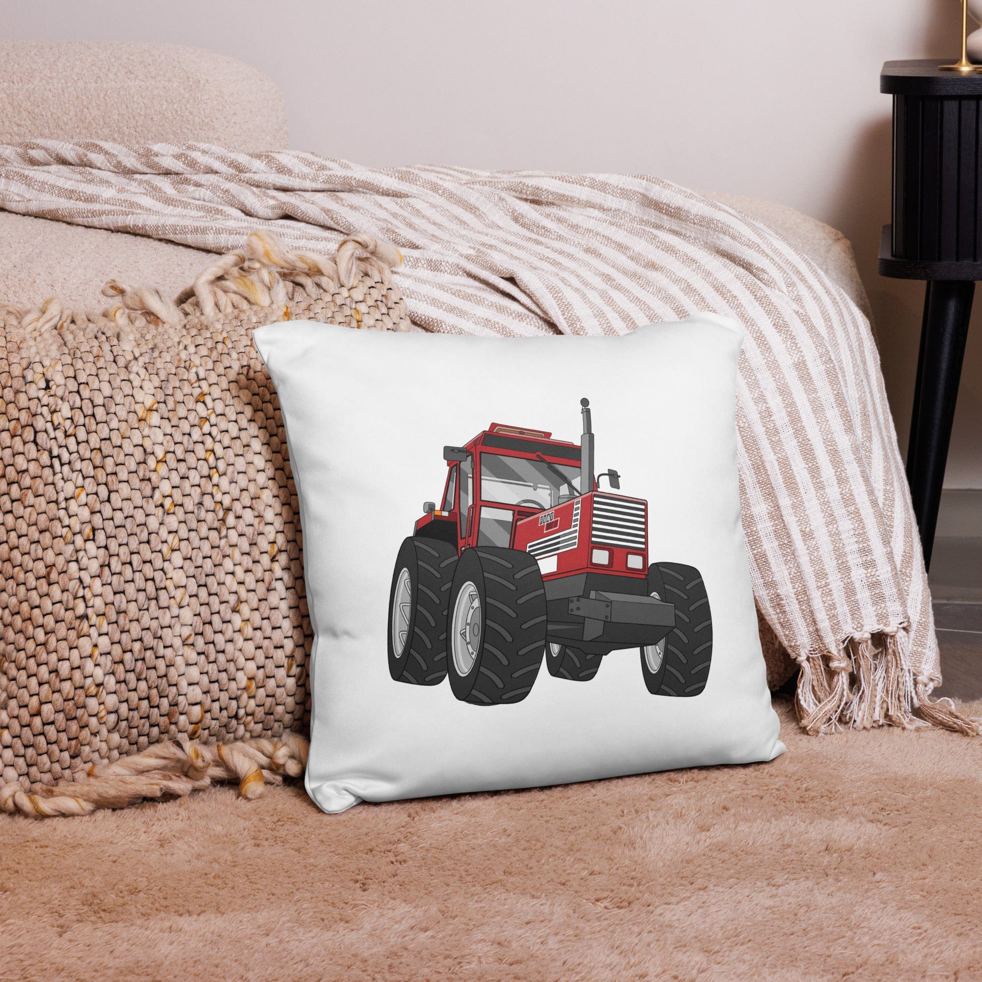 The Tractor Mugs Store 18″×18″ FIAT 1880 4WD | Pillow Case Quality Farmers Merch