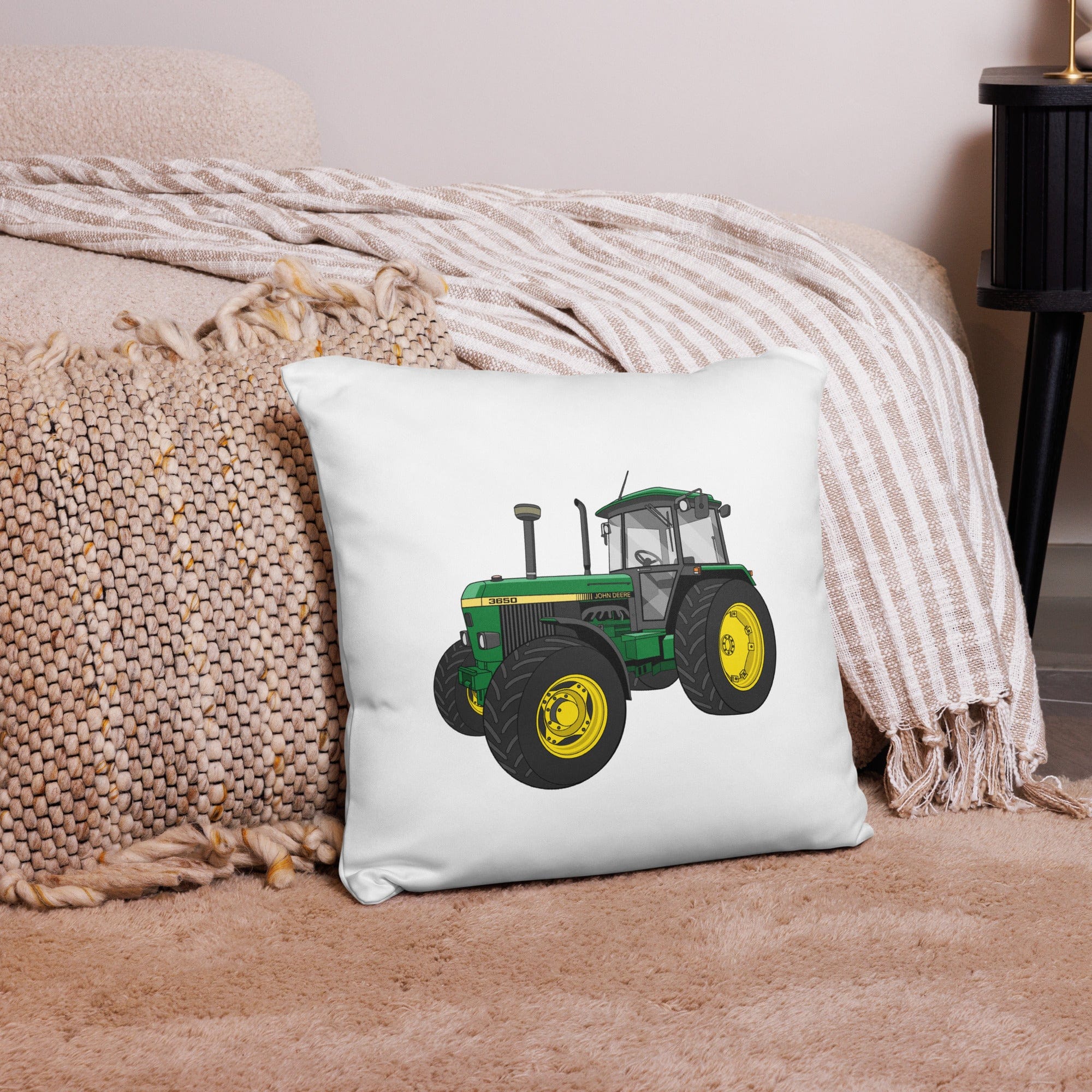 The Tractor Mugs Store 18″×18″ John Deere 3650 | Pillow Case Quality Farmers Merch