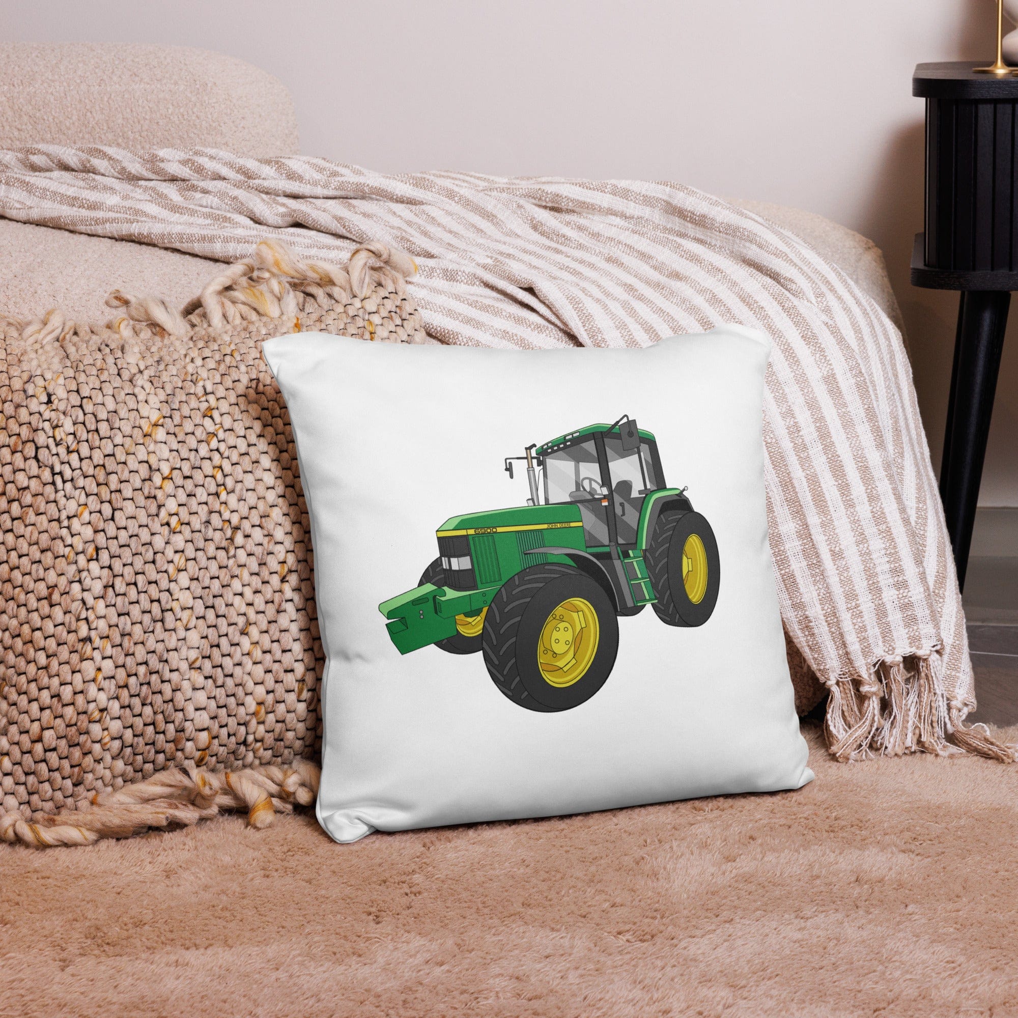 The Tractor Mugs Store 18″×18″ John Deere 6900 | Pillow Case Quality Farmers Merch