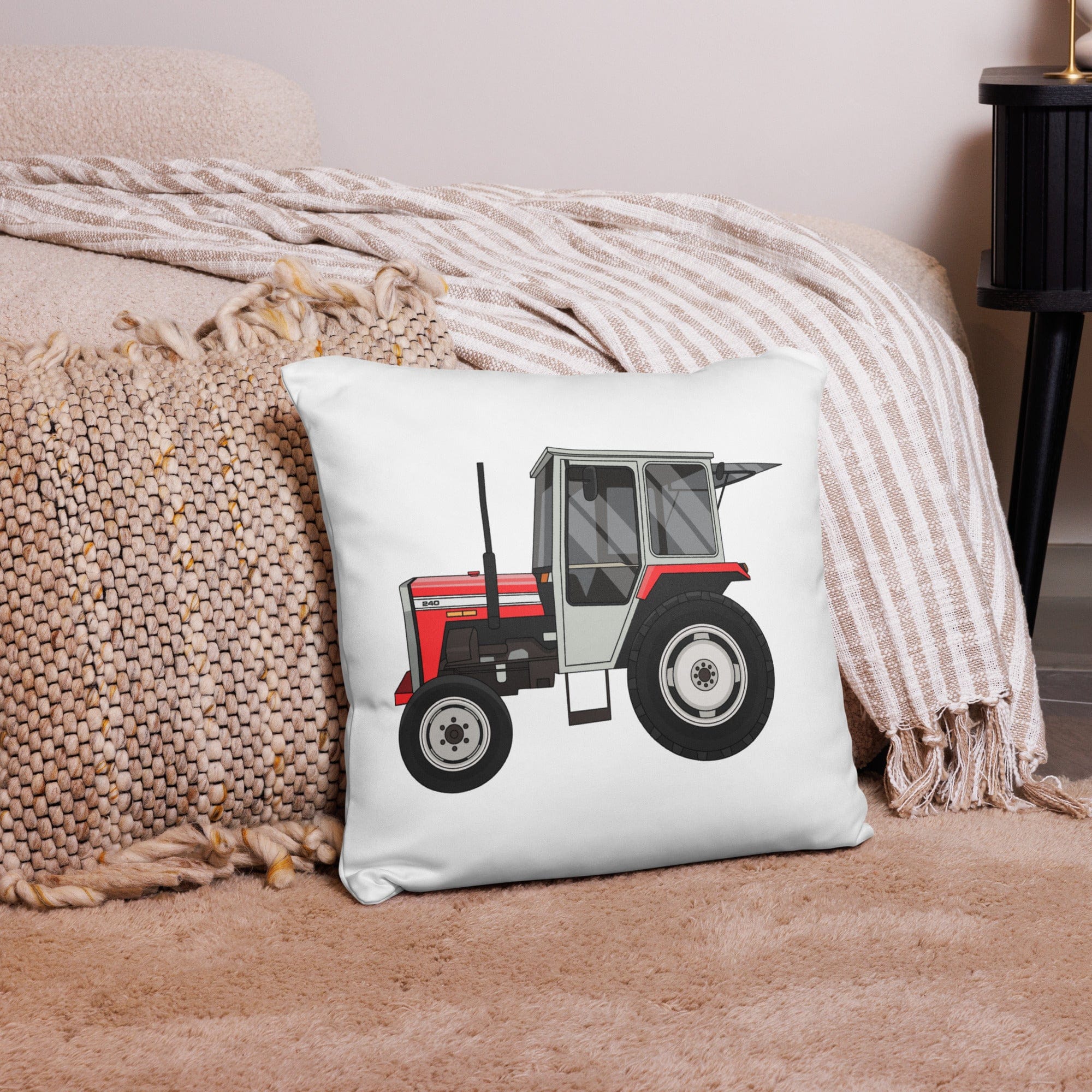 The Tractor Mugs Store 18″×18″ Massey Ferguson 240 | Pillow Case Quality Farmers Merch