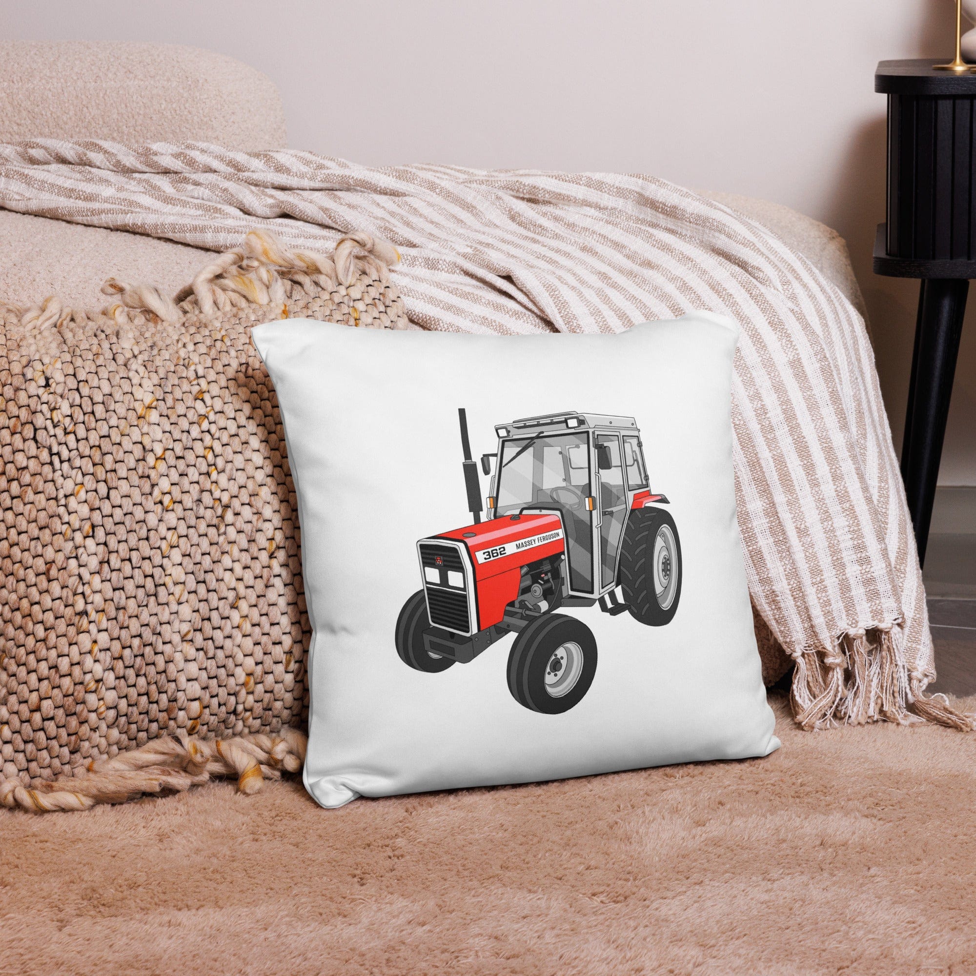 The Tractor Mugs Store 18″×18″ Massey Ferguson 362 | Pillow Case Quality Farmers Merch