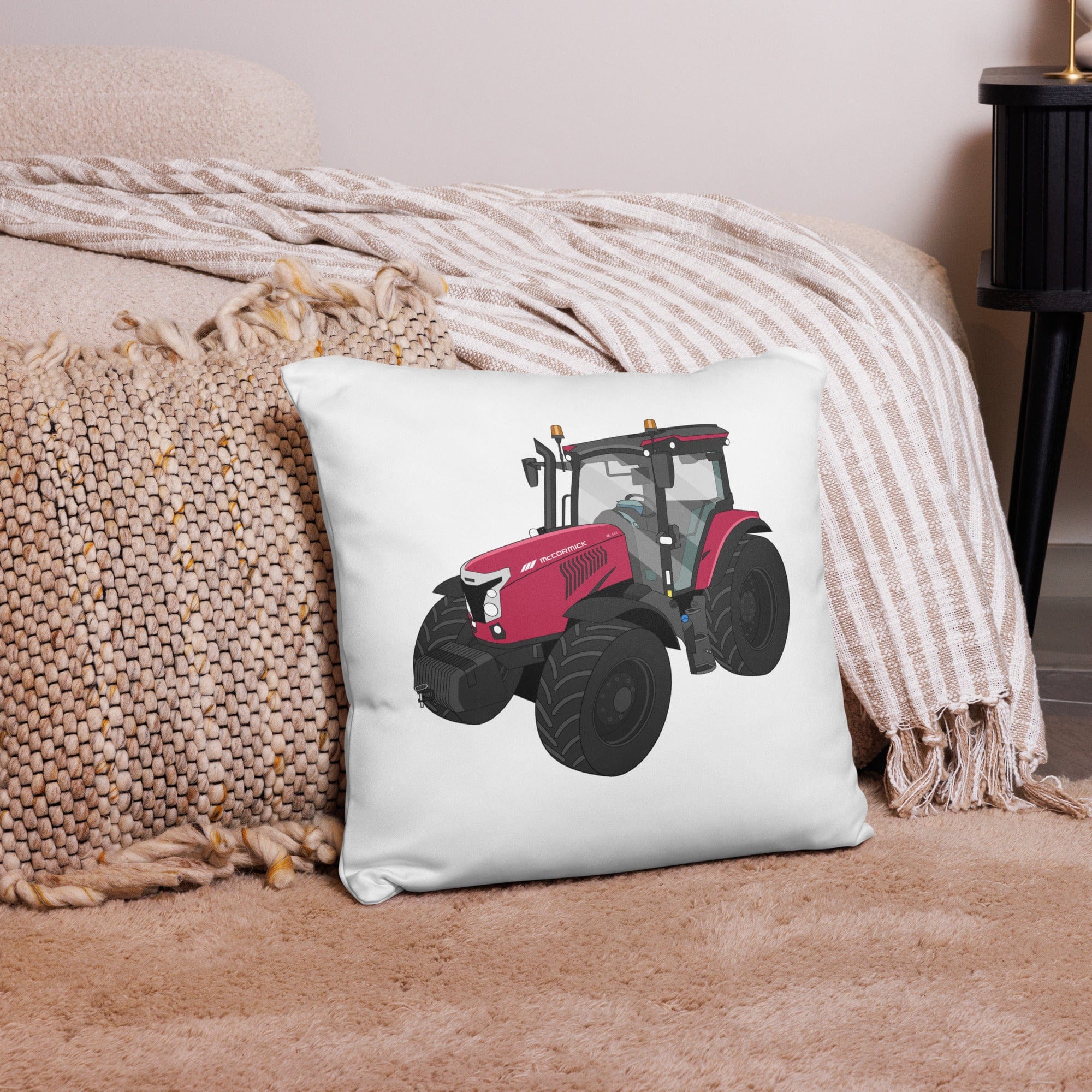 The Tractor Mugs Store 18″×18″ McCormick X6.414 P6-Drive | Pillow Case Quality Farmers Merch