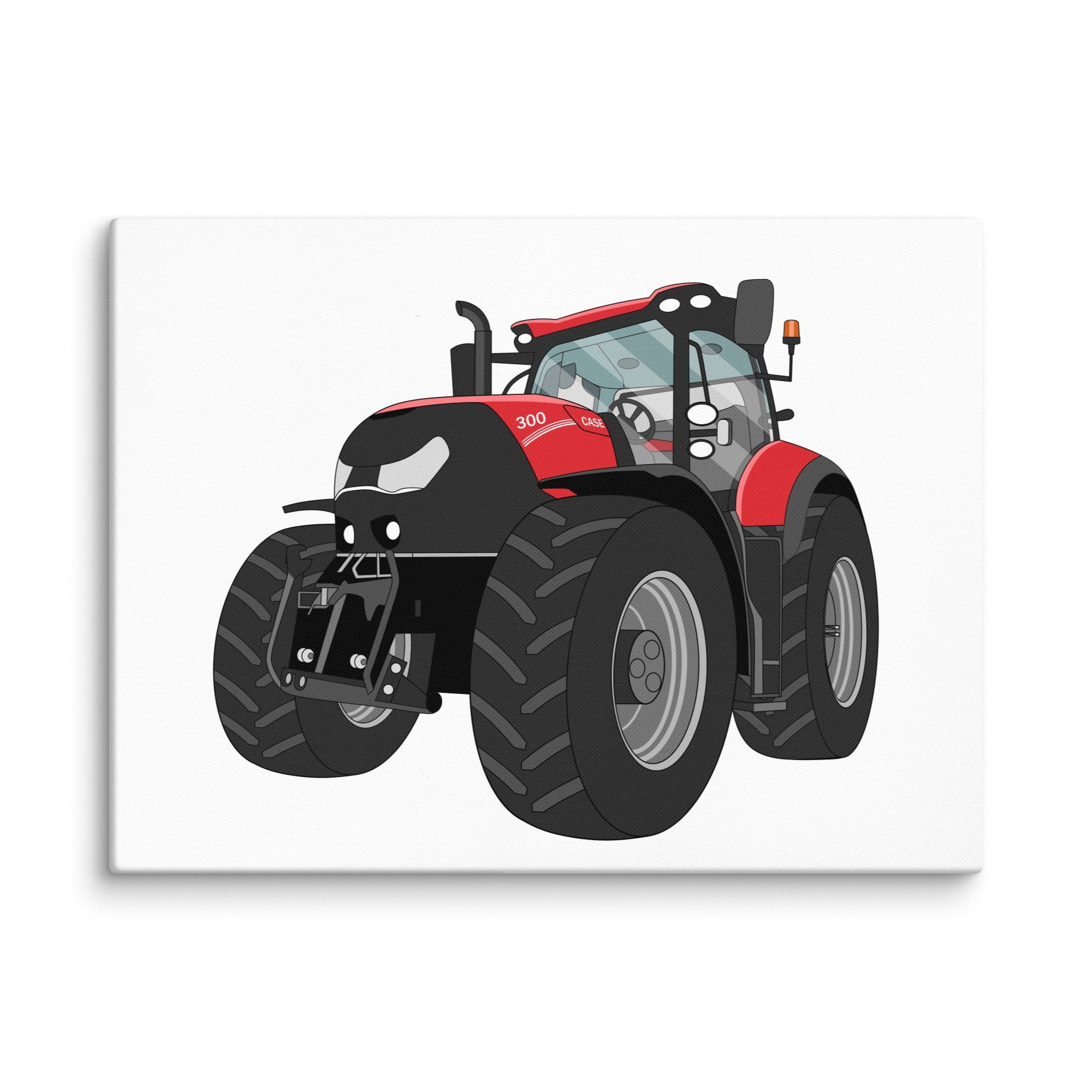 The Tractor Mugs Store 18″×24″ Case IH Optum 300 CVX | Canvas Quality Farmers Merch