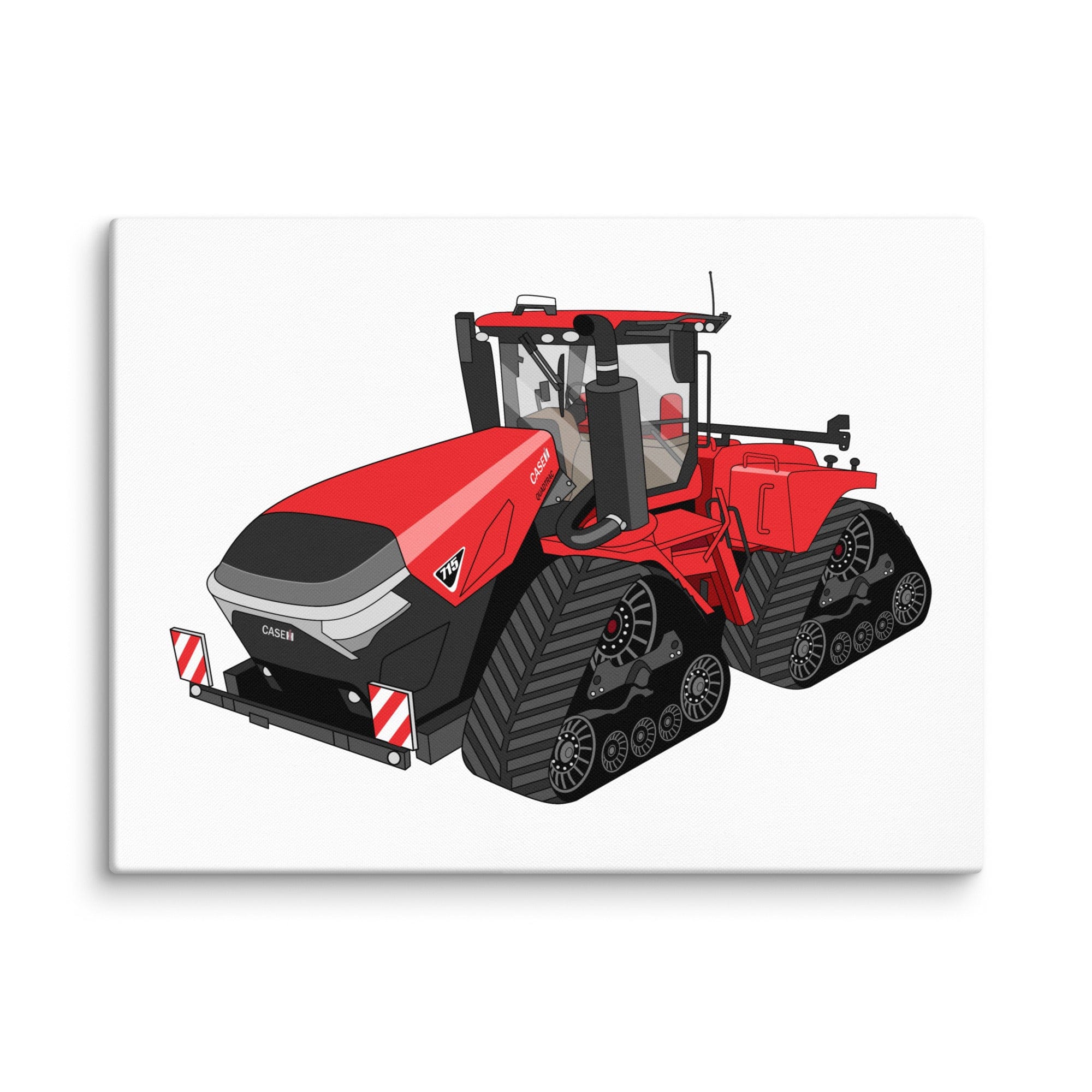 The Tractor Mugs Store 18″×24″ Case IH Quadtrac 715 | Canvas Quality Farmers Merch