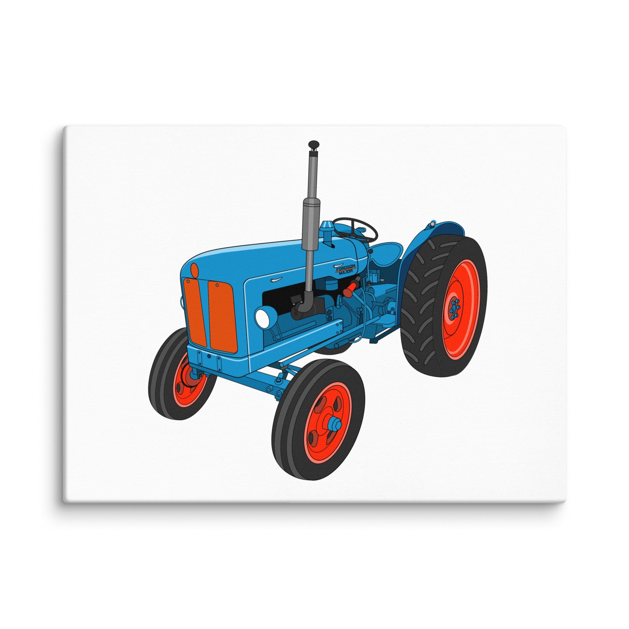 The Tractor Mugs Store 18″×24″ Fordson Super Dexta | Canvas Quality Farmers Merch