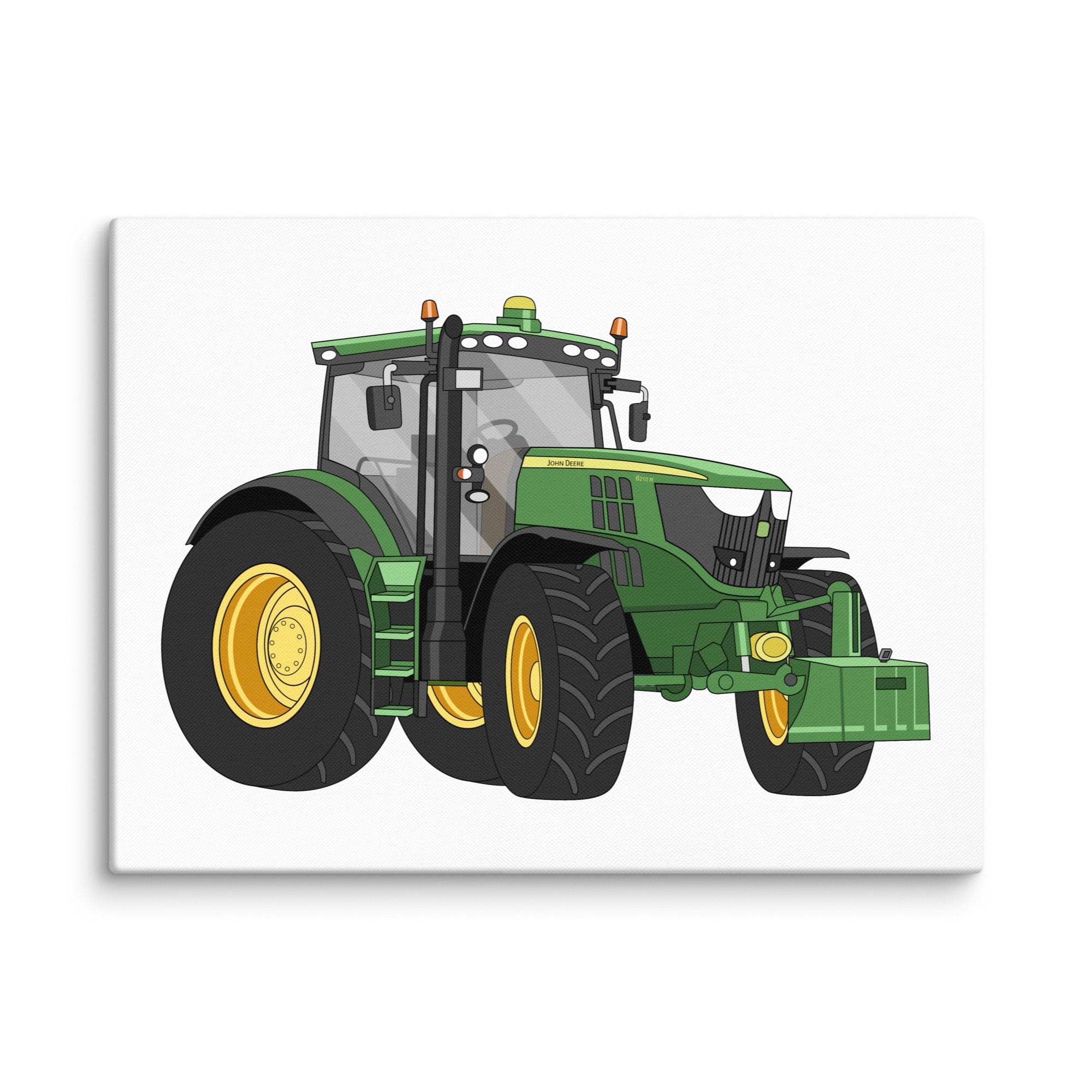 The Tractor Mugs Store 18″×24″ John Deere 6210 R | Canvas Quality Farmers Merch