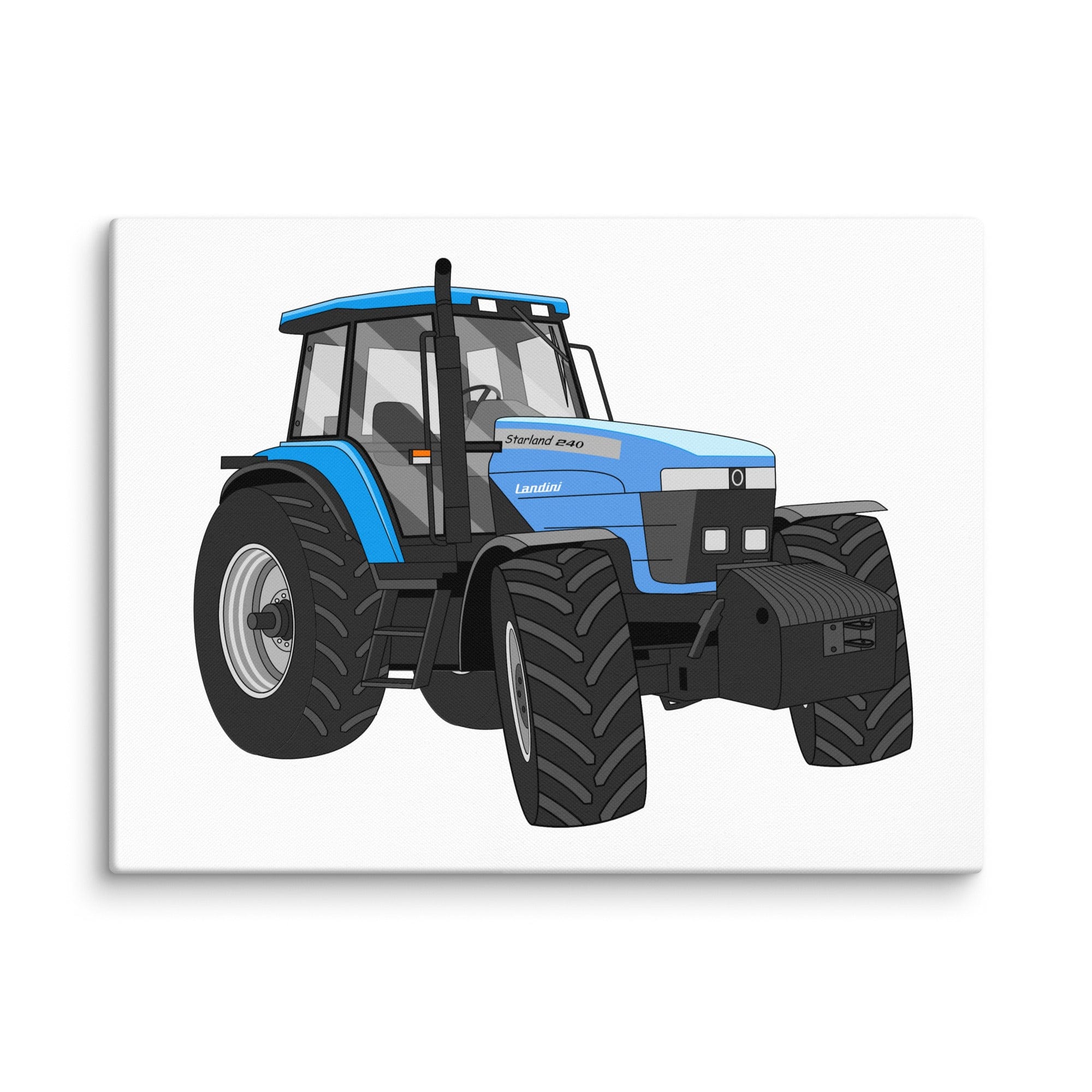 The Tractor Mugs Store 18″×24″ Landini Starland 240 | Canvas Quality Farmers Merch