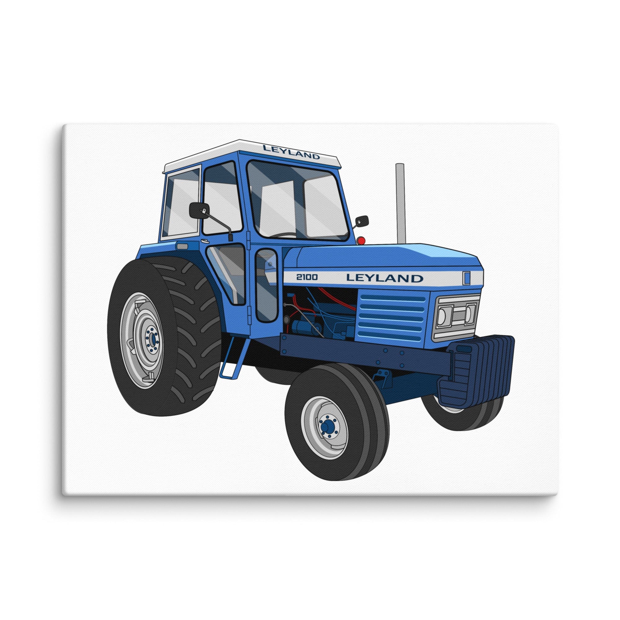 The Tractor Mugs Store 18″×24″ Leyland 2100 | Canvas Quality Farmers Merch