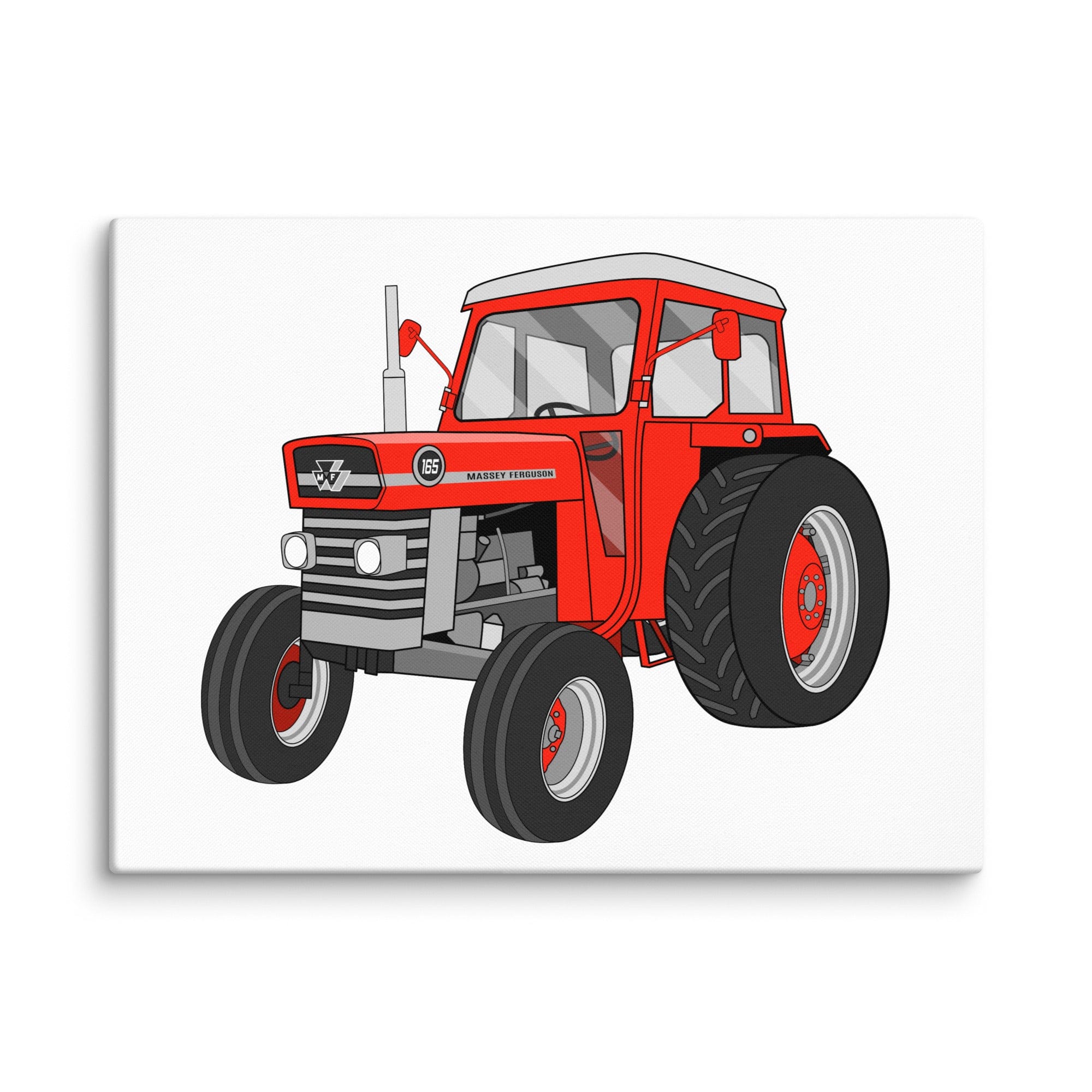 The Tractor Mugs Store 18″×24″ Massey Ferguson 165 | Canvas Quality Farmers Merch