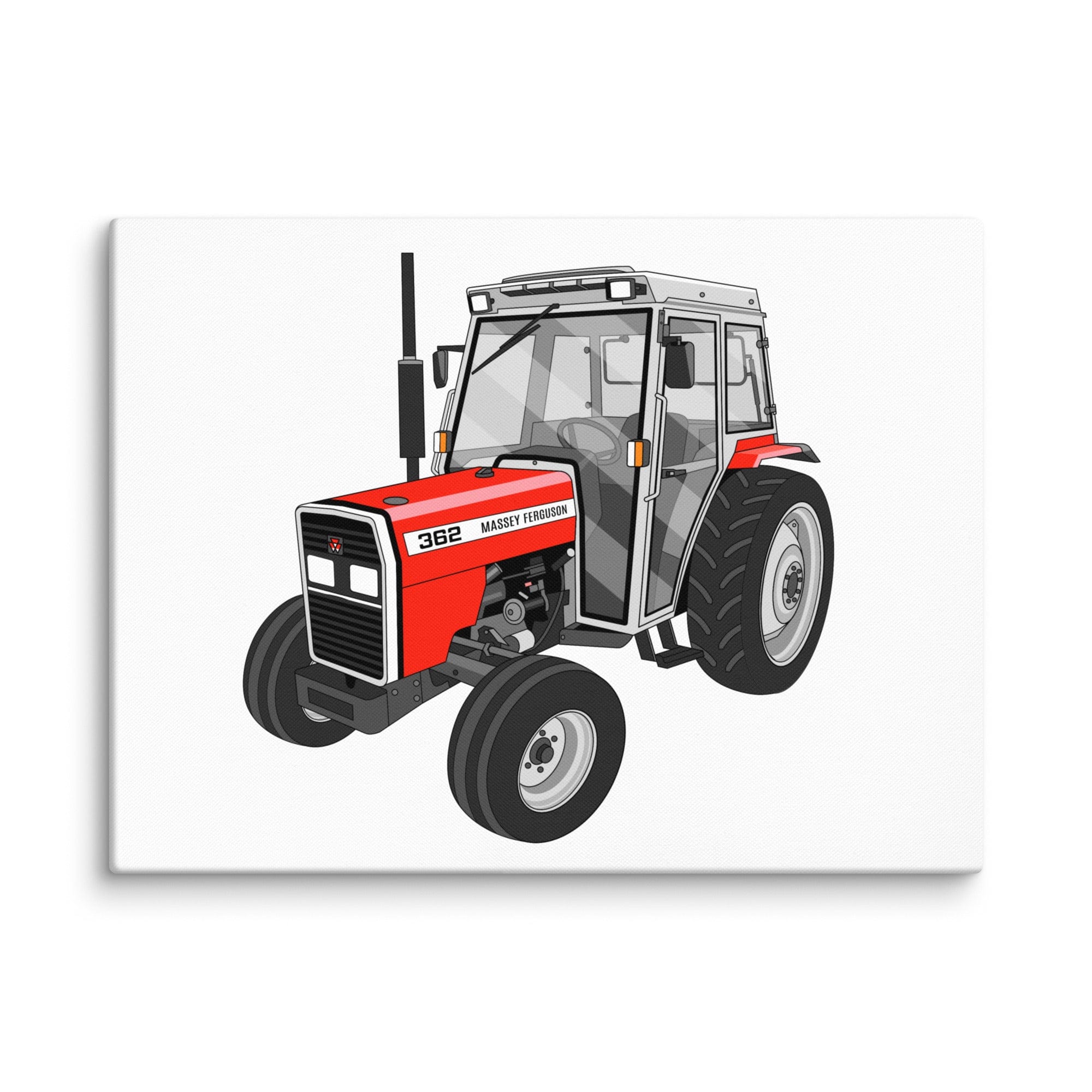 The Tractor Mugs Store 18″×24″ Massey Ferguson 362 | Canvas Quality Farmers Merch