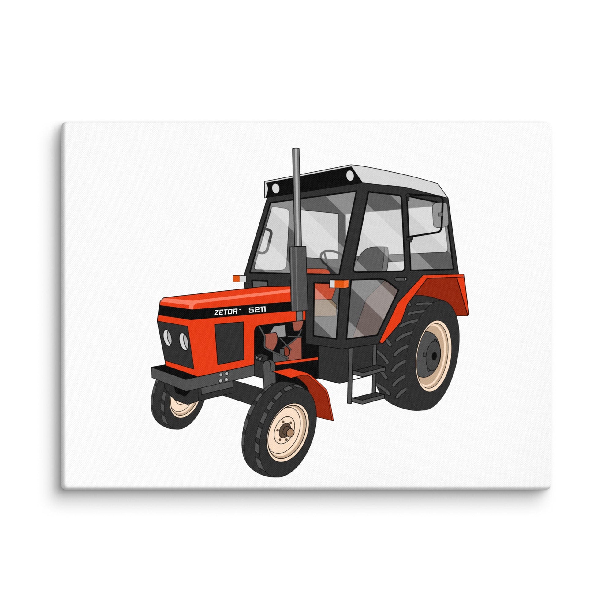 The Tractor Mugs Store 18″×24″ Zetor 5211 | Canvas Quality Farmers Merch