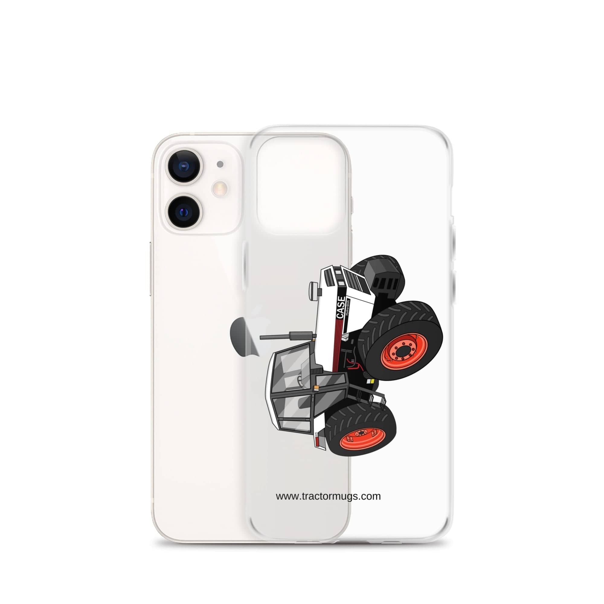 The Tractor Mugs Store 1985 Case 1594 Hydra-Shift | Clear Case for iPhone® Quality Farmers Merch