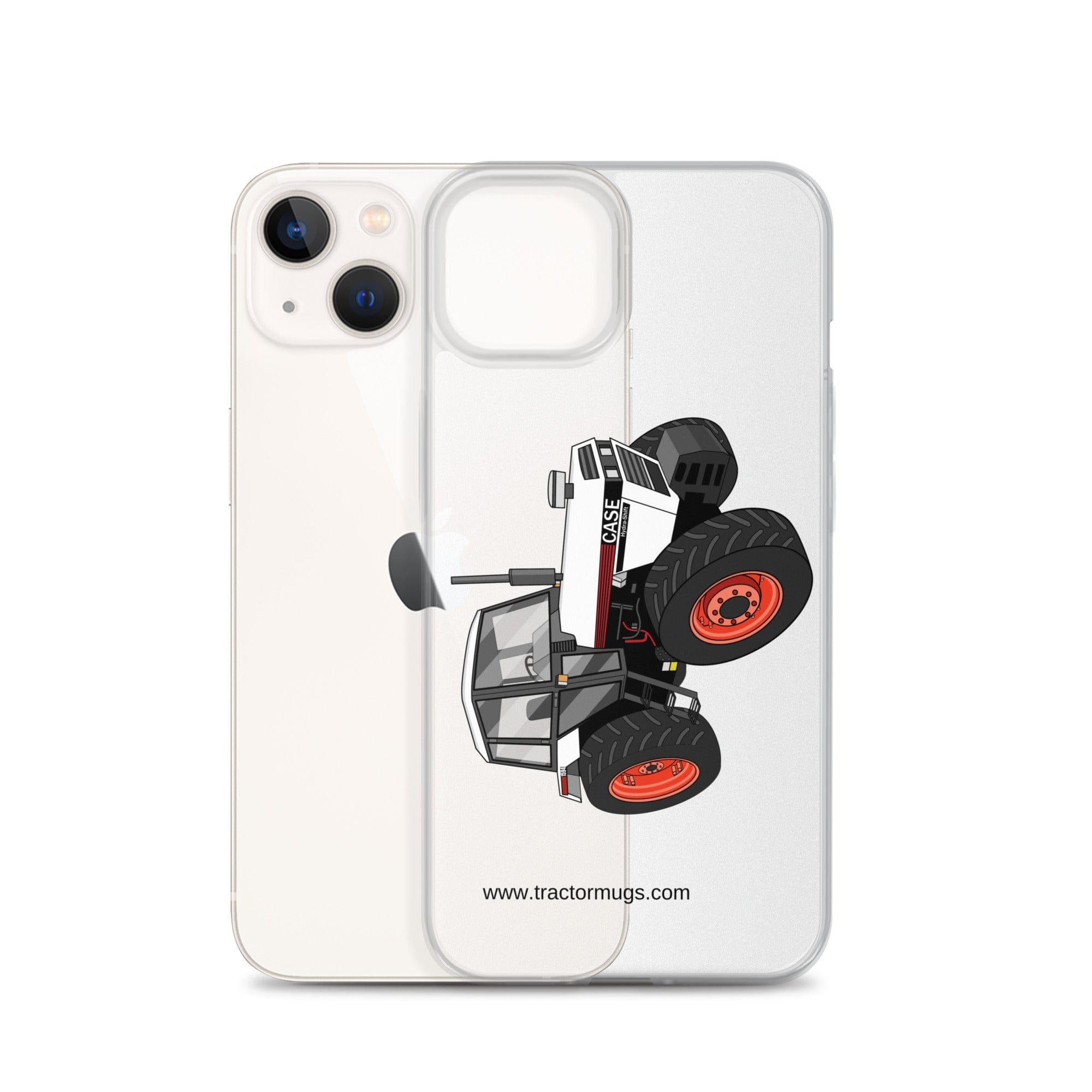 The Tractor Mugs Store 1985 Case 1594 Hydra-Shift | Clear Case for iPhone® Quality Farmers Merch