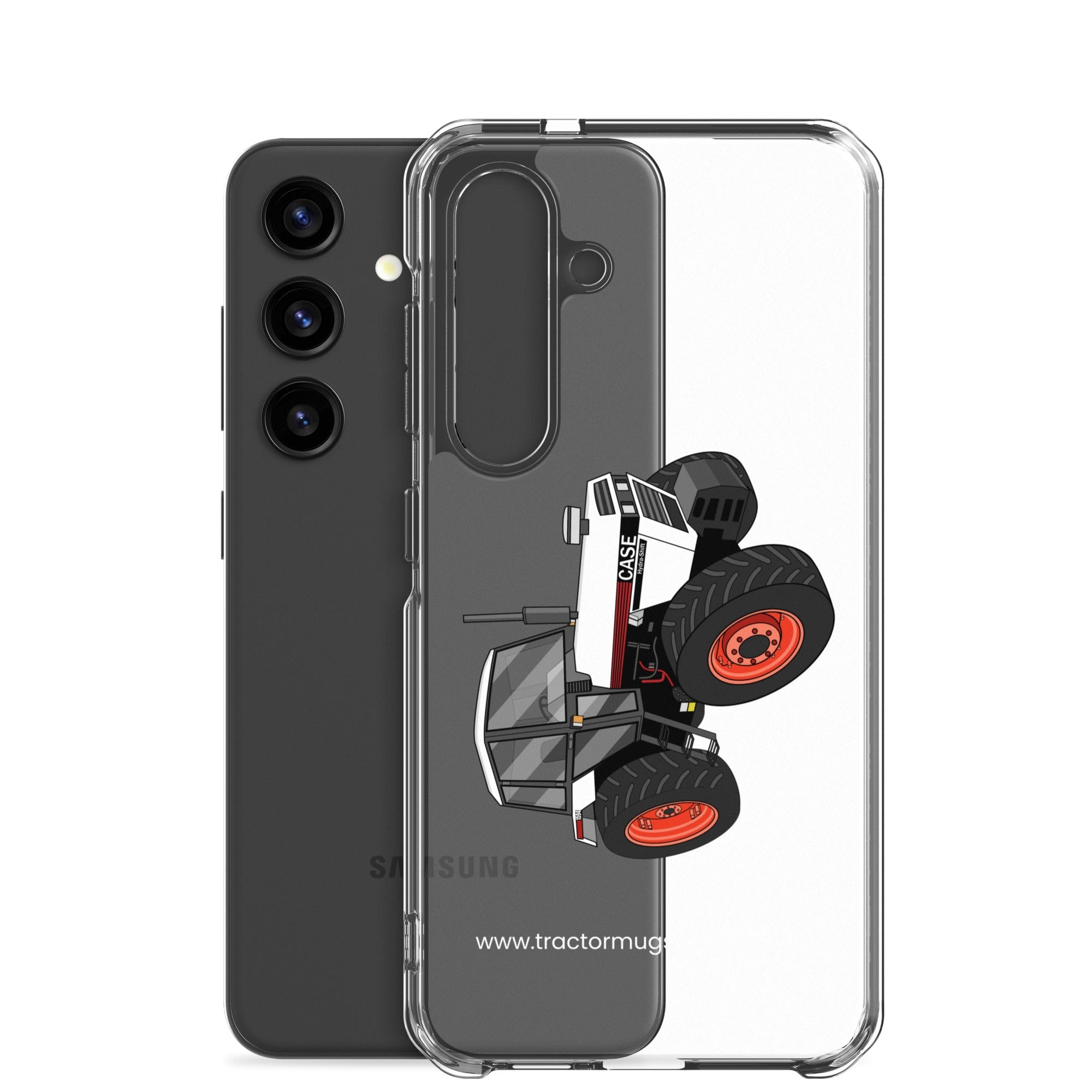 The Tractor Mugs Store 1985 Case 1594 Hydra-Shift | Clear Case for Samsung® Quality Farmers Merch