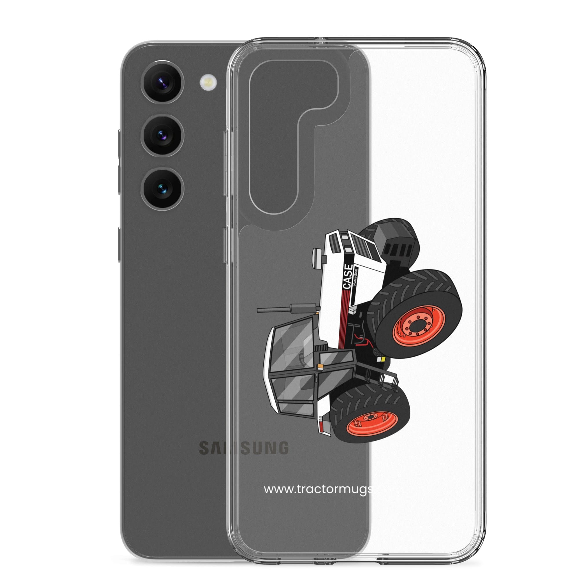 The Tractor Mugs Store 1985 Case 1594 Hydra-Shift | Clear Case for Samsung® Quality Farmers Merch