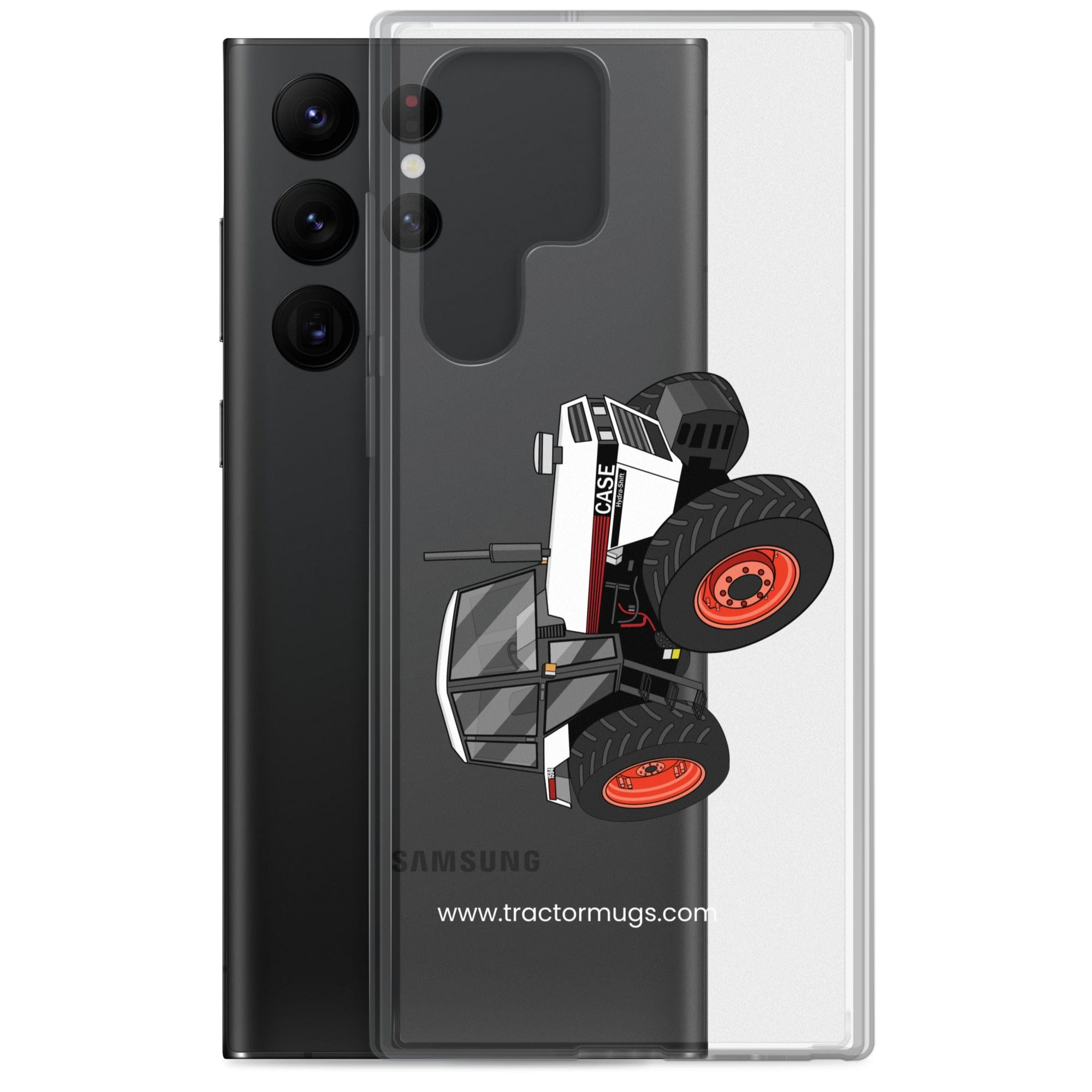 The Tractor Mugs Store 1985 Case 1594 Hydra-Shift | Clear Case for Samsung® Quality Farmers Merch