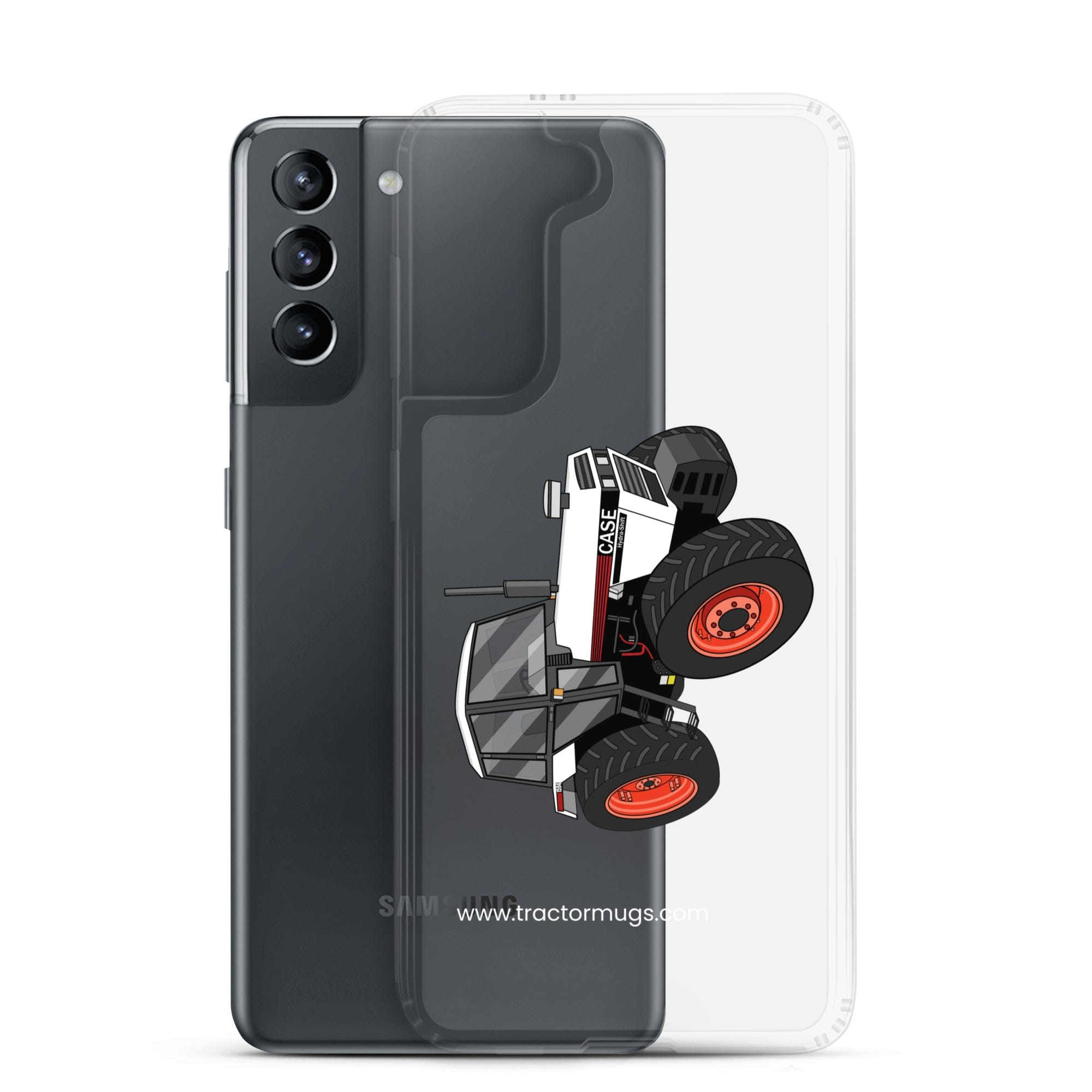 The Tractor Mugs Store 1985 Case 1594 Hydra-Shift | Clear Case for Samsung® Quality Farmers Merch