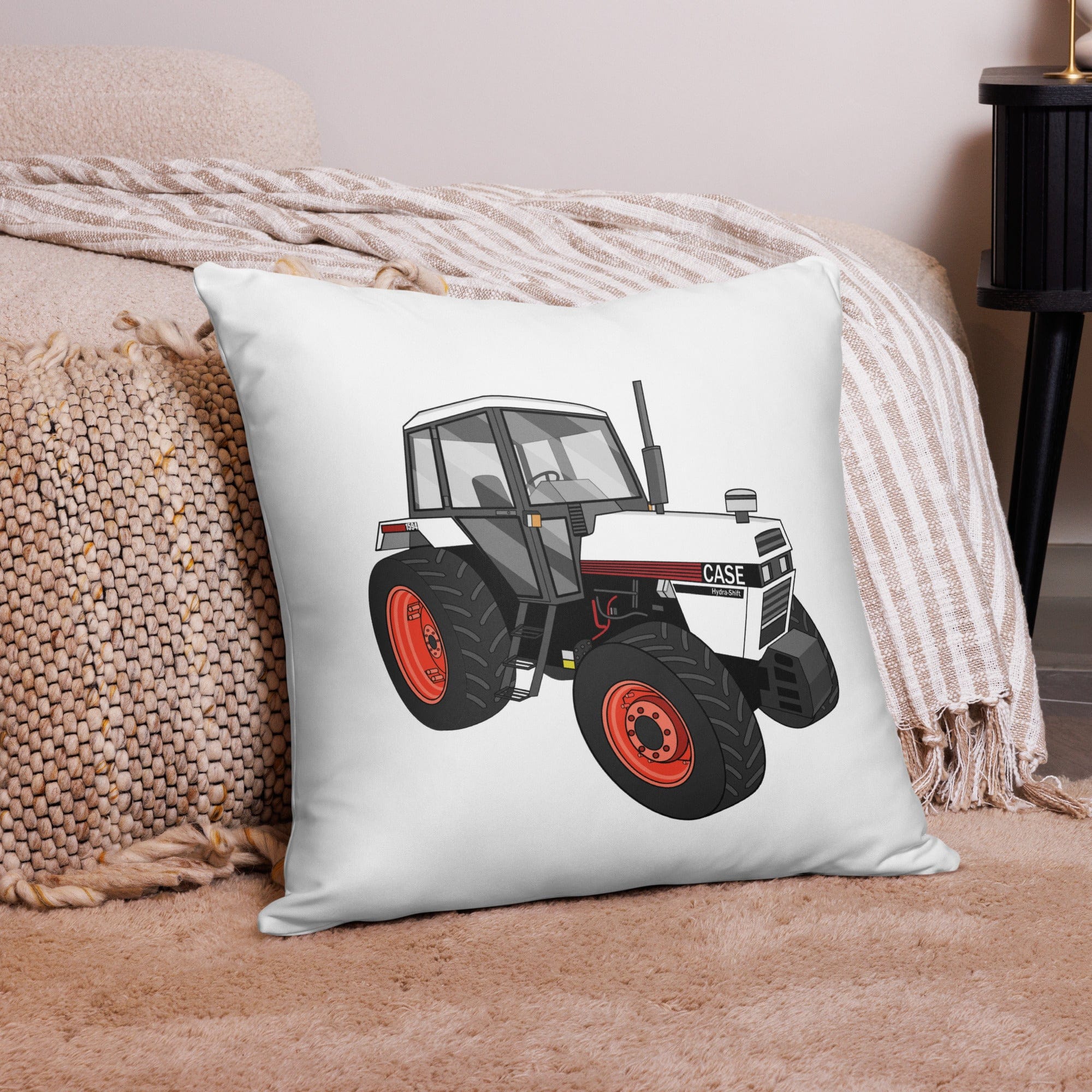 The Tractor Mugs Store 1985 Case 1594 Hydra-Shift | Pillow Case Quality Farmers Merch