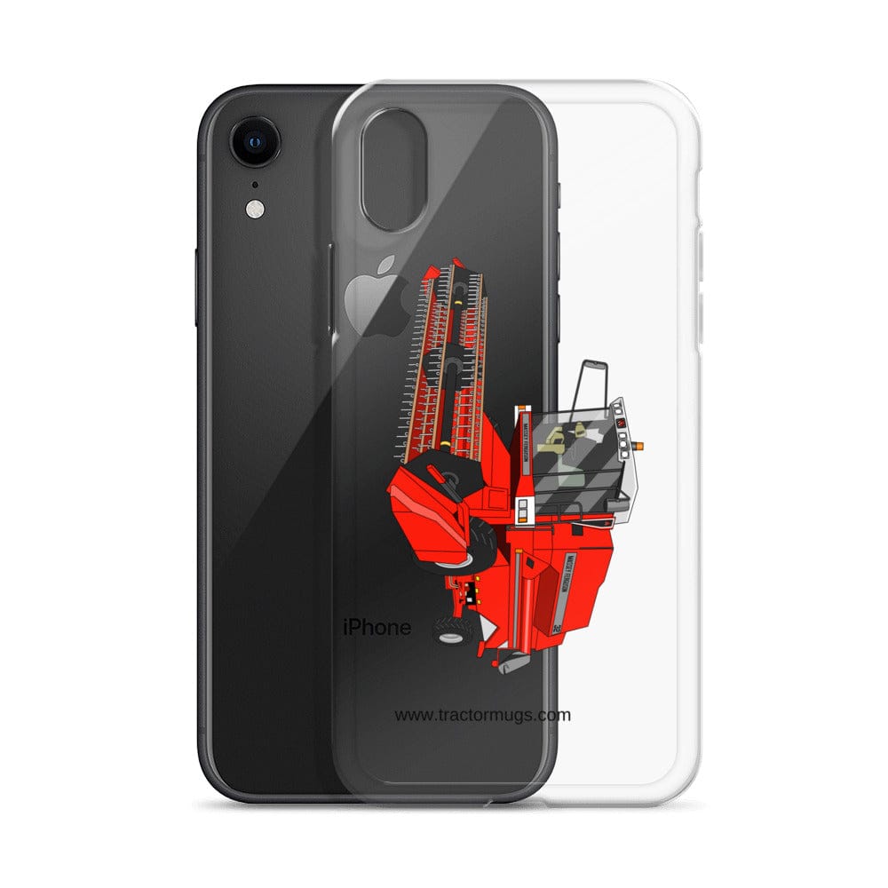 The Tractor Mugs Store 1994 Massey Ferguson 32 Combine Harvester | Clear Case for iPhone® Quality Farmers Merch