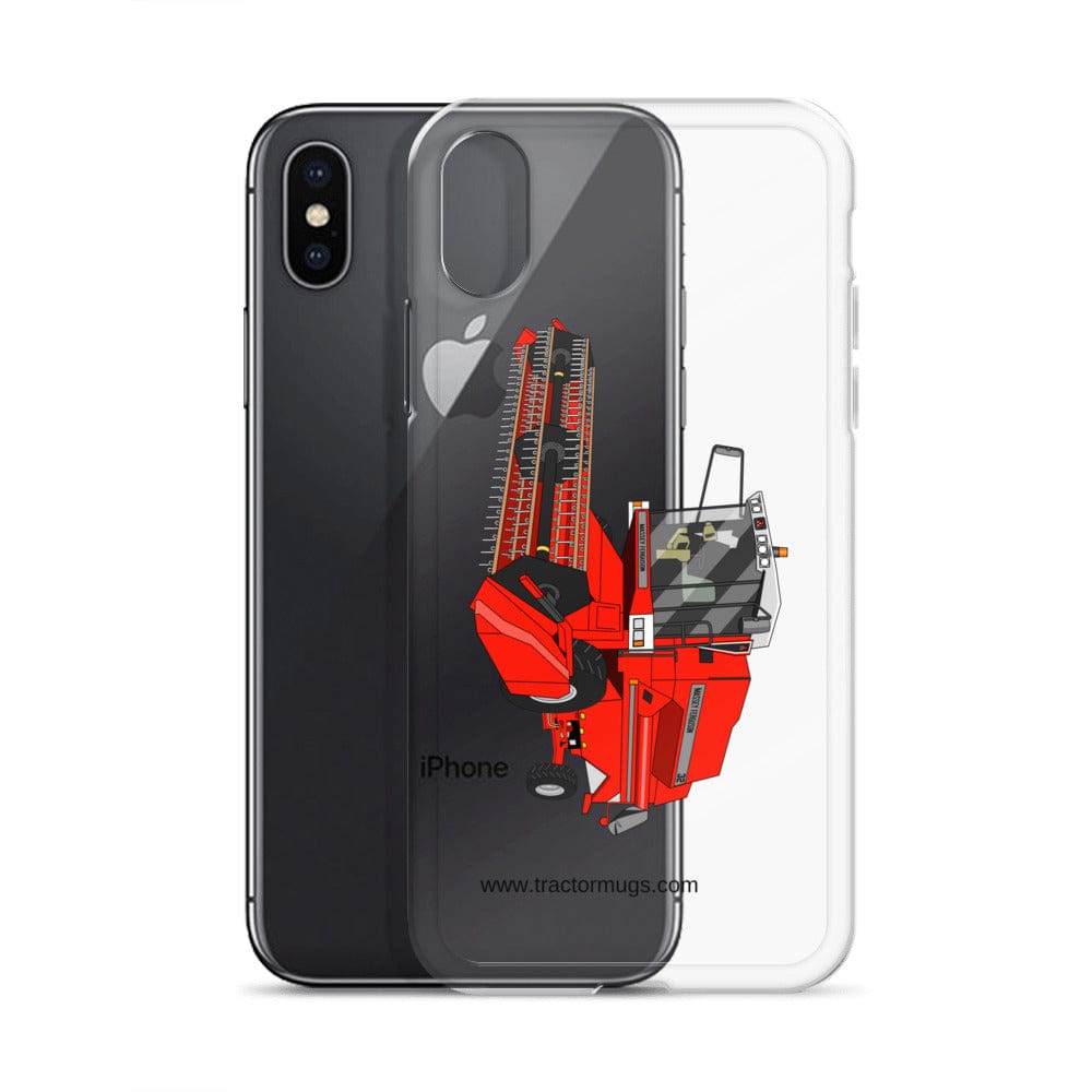 The Tractor Mugs Store 1994 Massey Ferguson 32 Combine Harvester | Clear Case for iPhone® Quality Farmers Merch