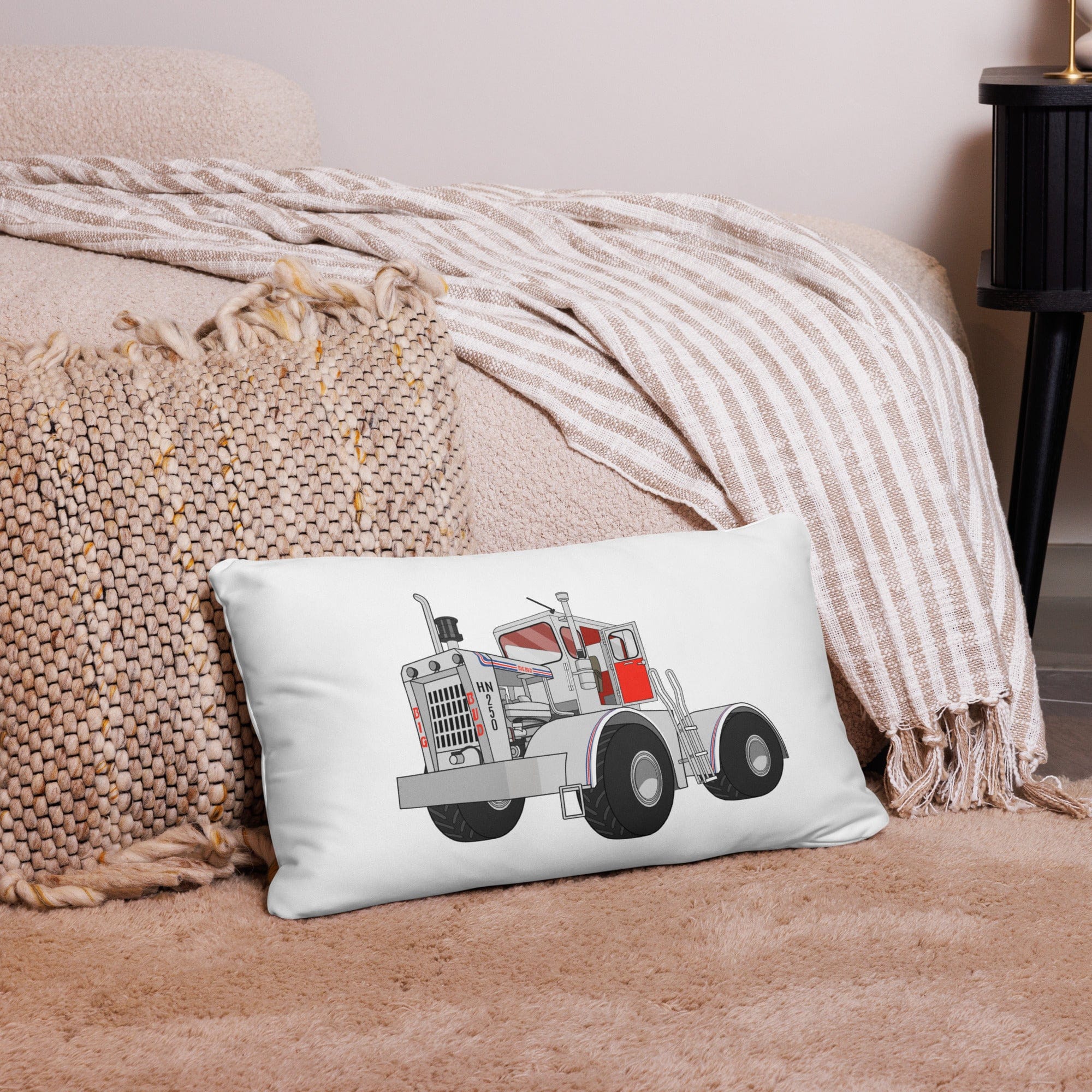 The Tractor Mugs Store 20″×12″ Big Bud Tractor | Pillow Case Quality Farmers Merch