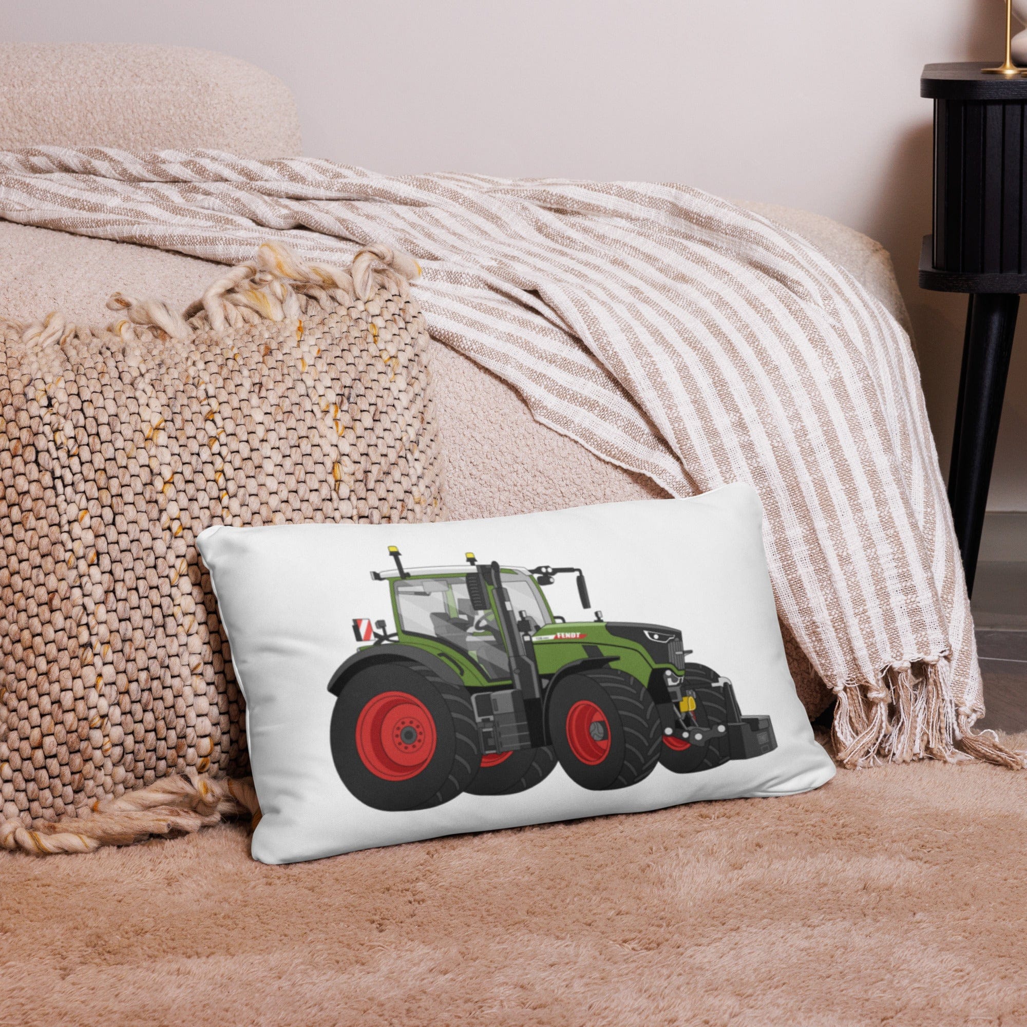 The Tractor Mugs Store 20″×12″ Fendt 728 Vario | Pillow Case Quality Farmers Merch