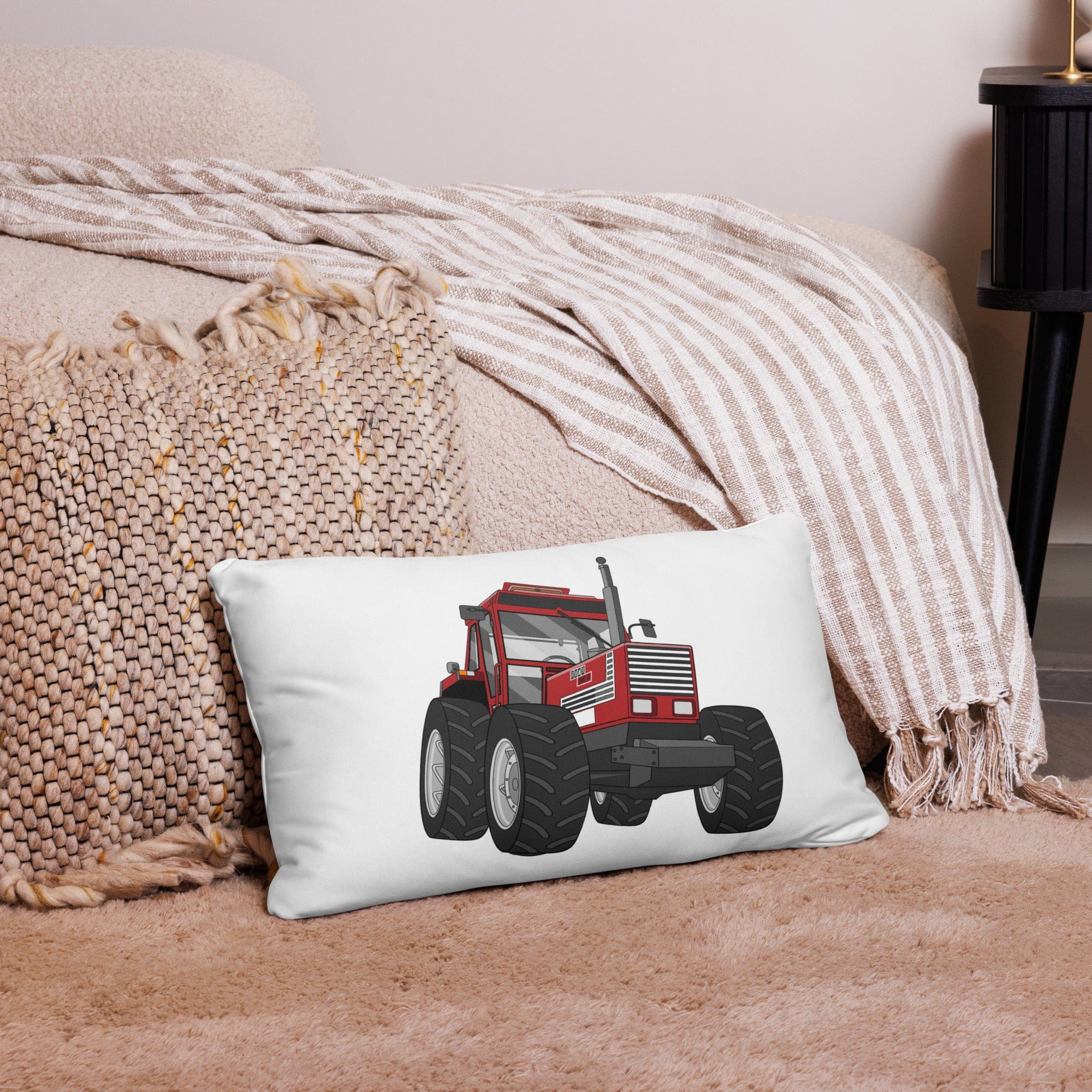 The Tractor Mugs Store 20″×12″ FIAT 1880 4WD | Pillow Case Quality Farmers Merch