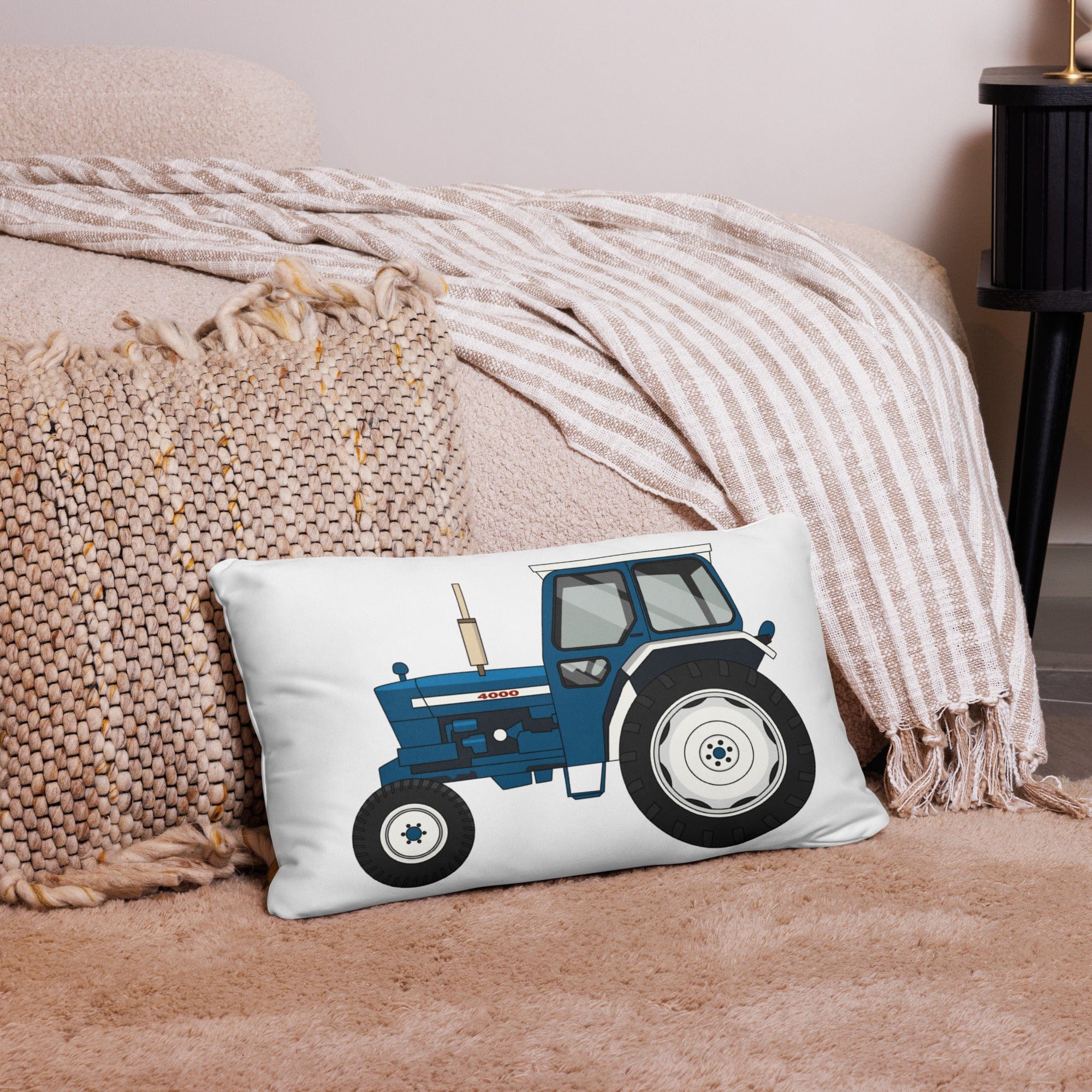 The Tractor Mugs Store 20″×12″ Ford 4000 | Pillow Case Quality Farmers Merch