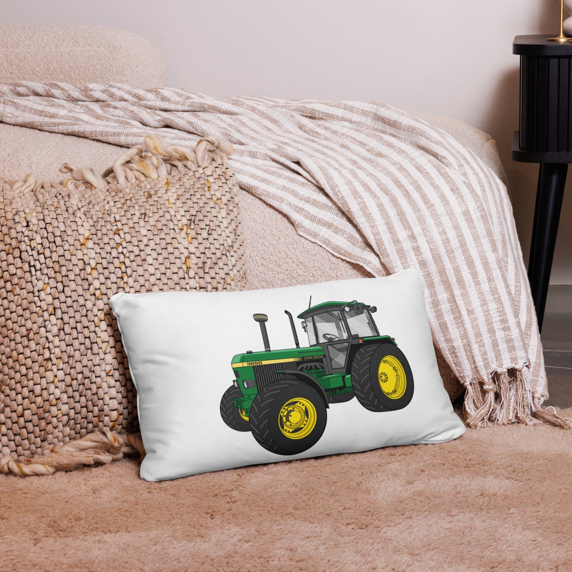 The Tractor Mugs Store 20″×12″ John Deere 3650 | Pillow Case Quality Farmers Merch