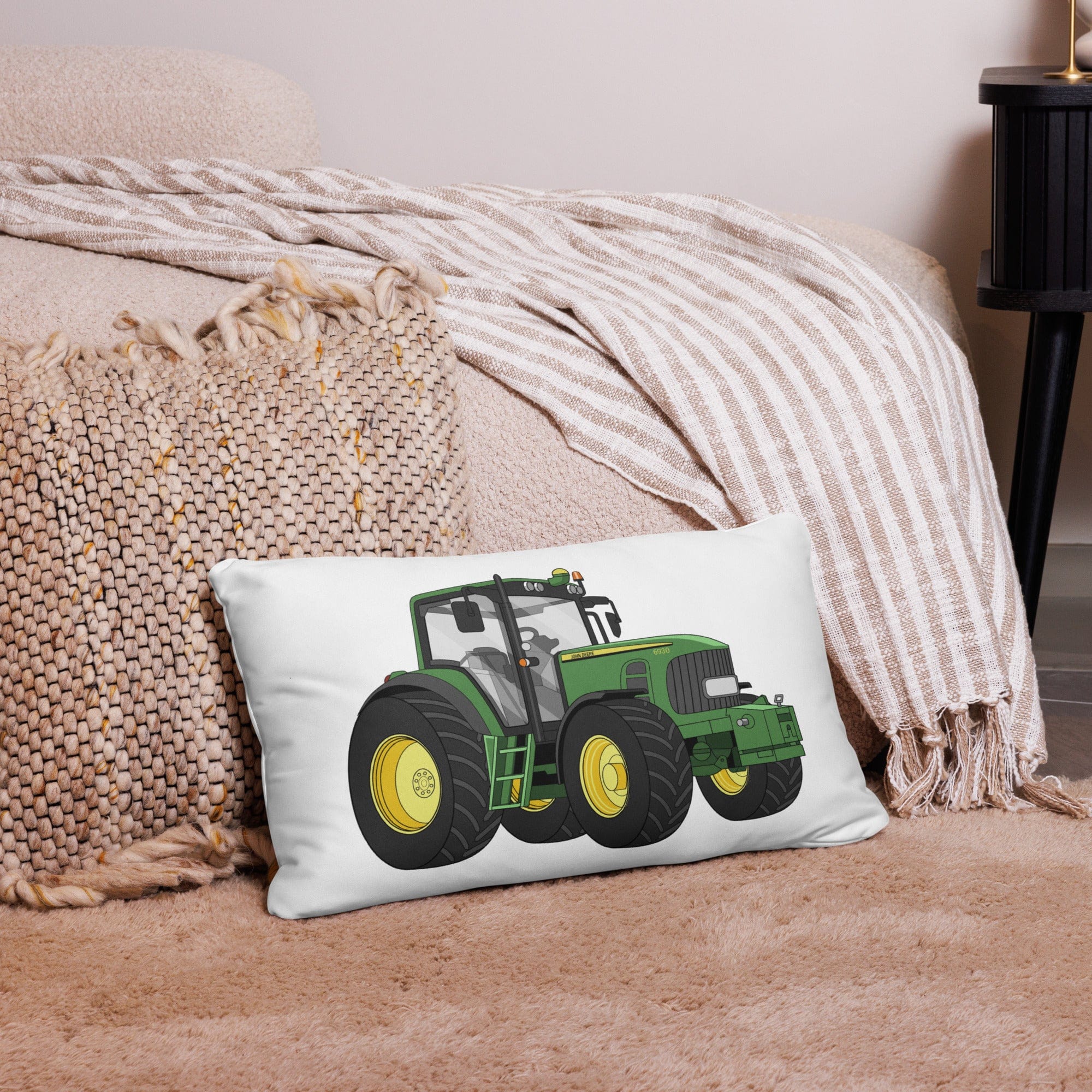 The Tractor Mugs Store 20″×12″ John Deere 6930 Premium | Pillow Case Quality Farmers Merch