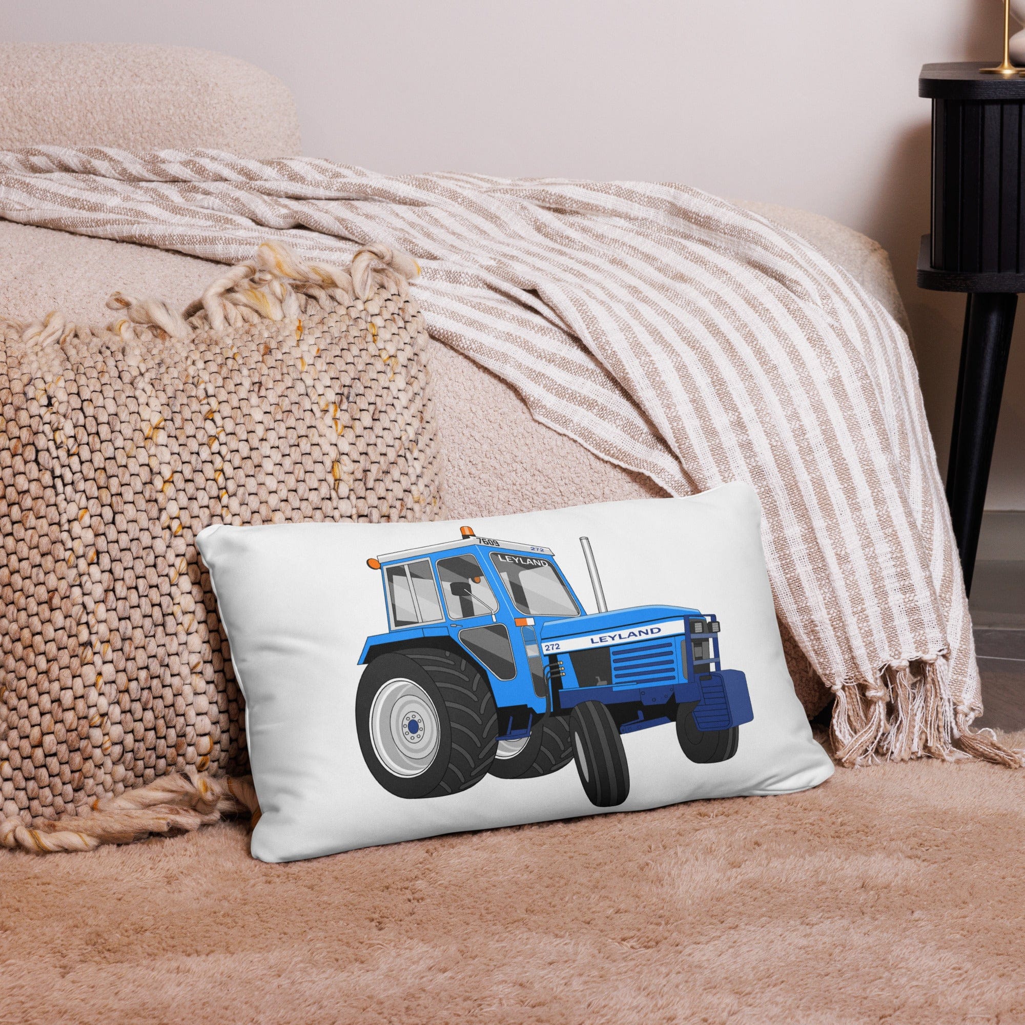 The Tractor Mugs Store 20″×12″ Leyland 272 | Pillow Case Quality Farmers Merch