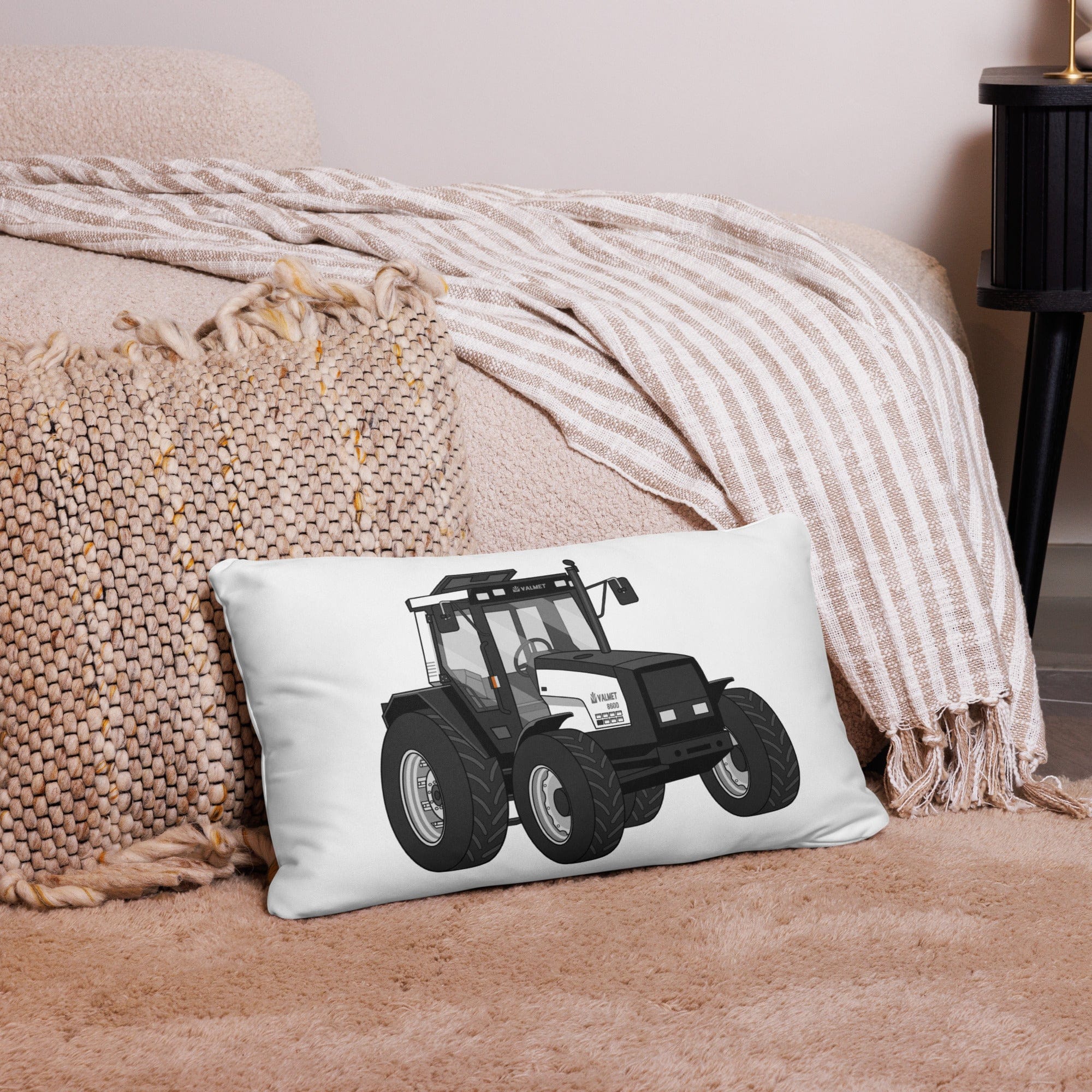 The Tractor Mugs Store 20″×12″ Valmet Mega 8600 | Pillow Case Quality Farmers Merch