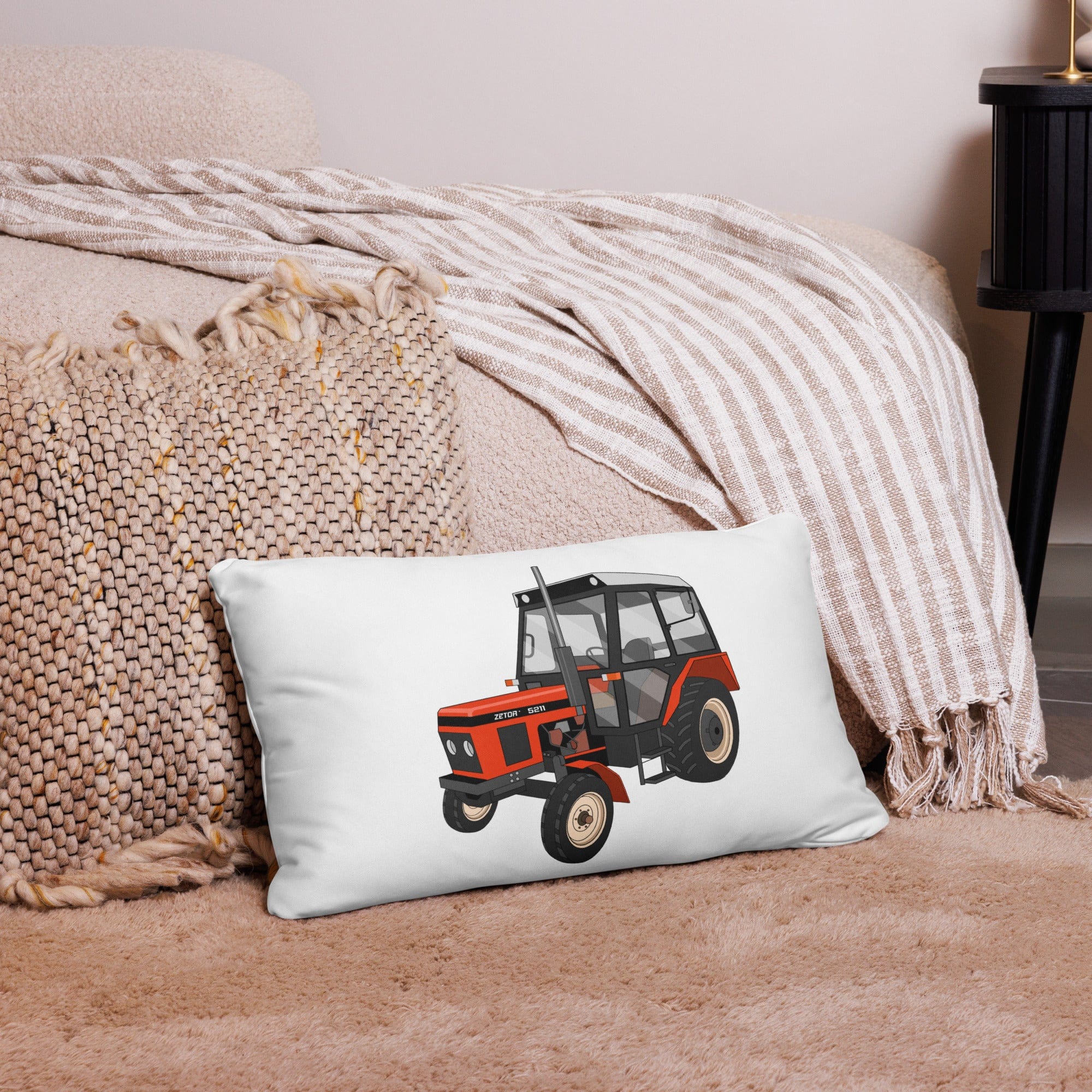 The Tractor Mugs Store 20″×12″ Zetor 5211 | Pillow Case Quality Farmers Merch
