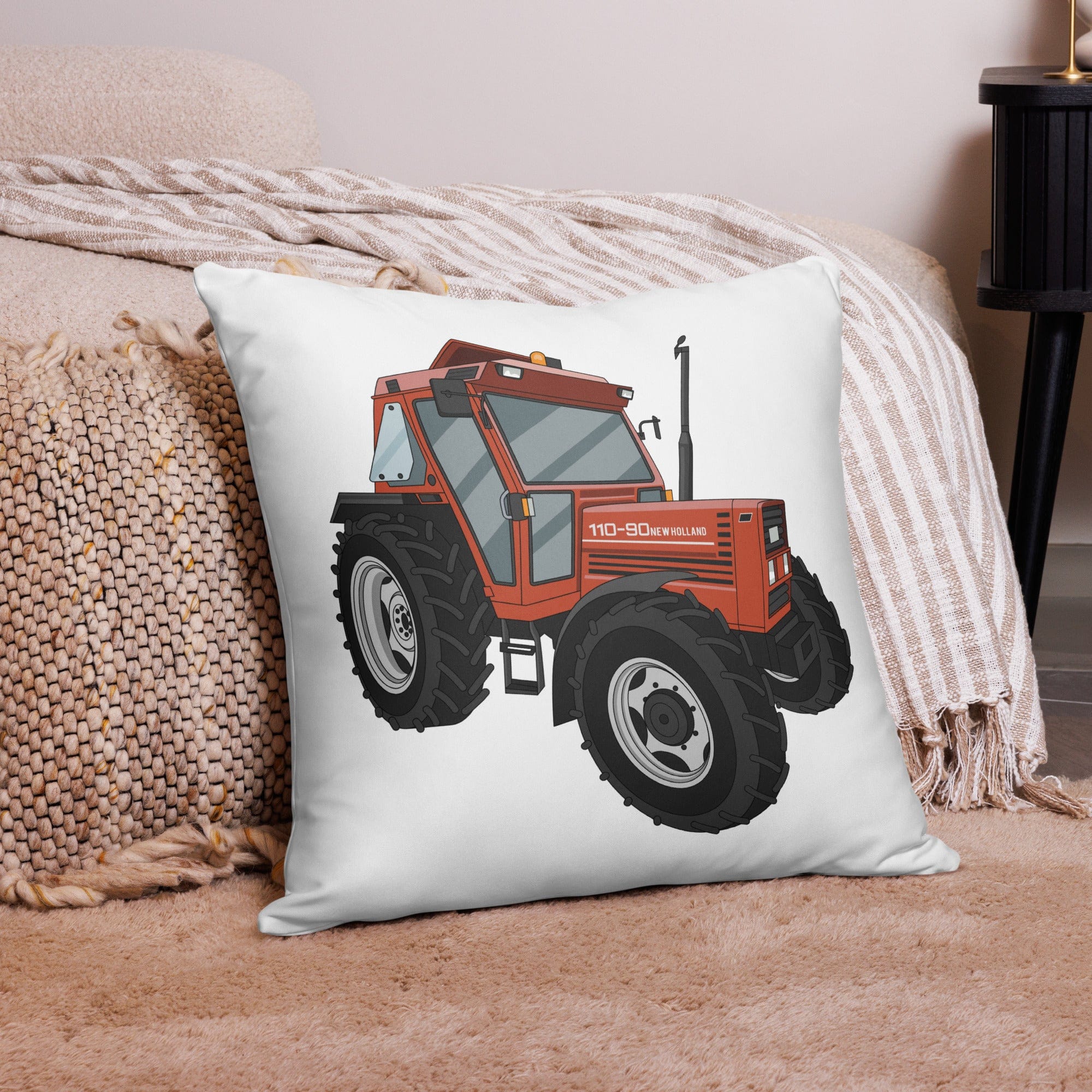 The Tractor Mugs Store 22″×22″ FIAT 110-90 | Pillow Case Quality Farmers Merch