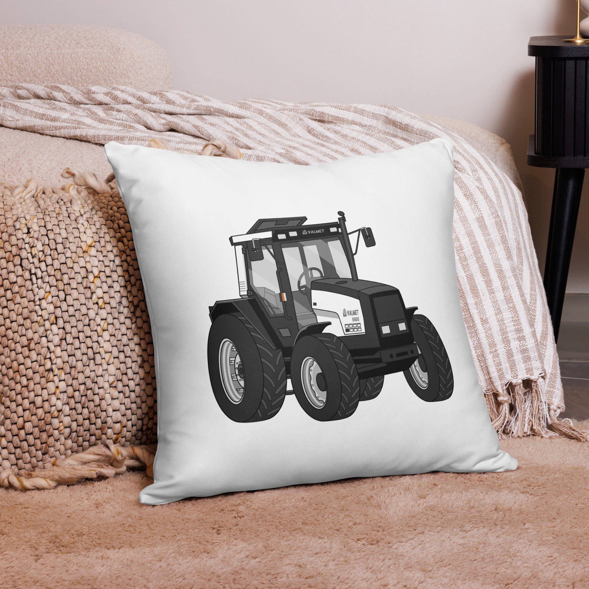 The Tractor Mugs Store 22″×22″ Valmet Mega 8600 | Pillow Case Quality Farmers Merch