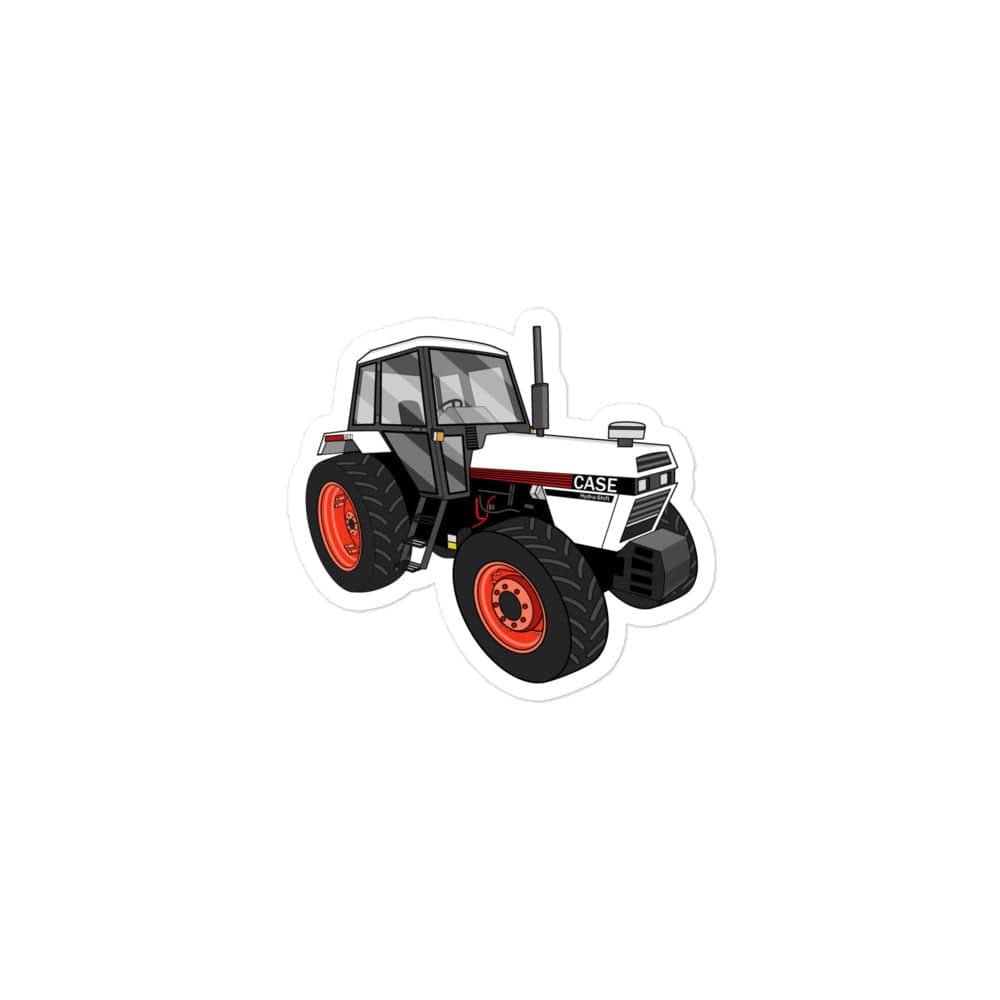 The Tractor Mugs Store 3″×3″ 1985 Case 1594 Hydra-Shift | Bubble-free stickers Quality Farmers Merch