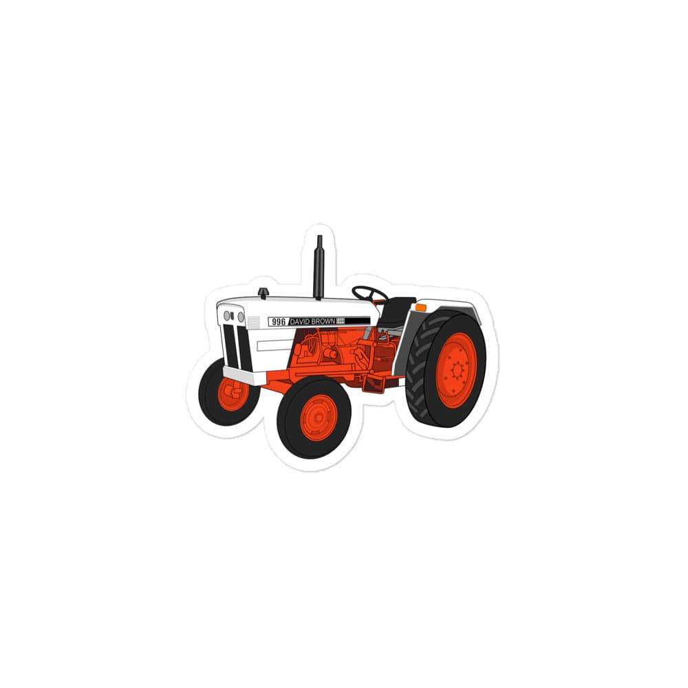 The Tractor Mugs Store 3″×3″ Case David Brown 996 (1974) | Bubble-free stickers Quality Farmers Merch