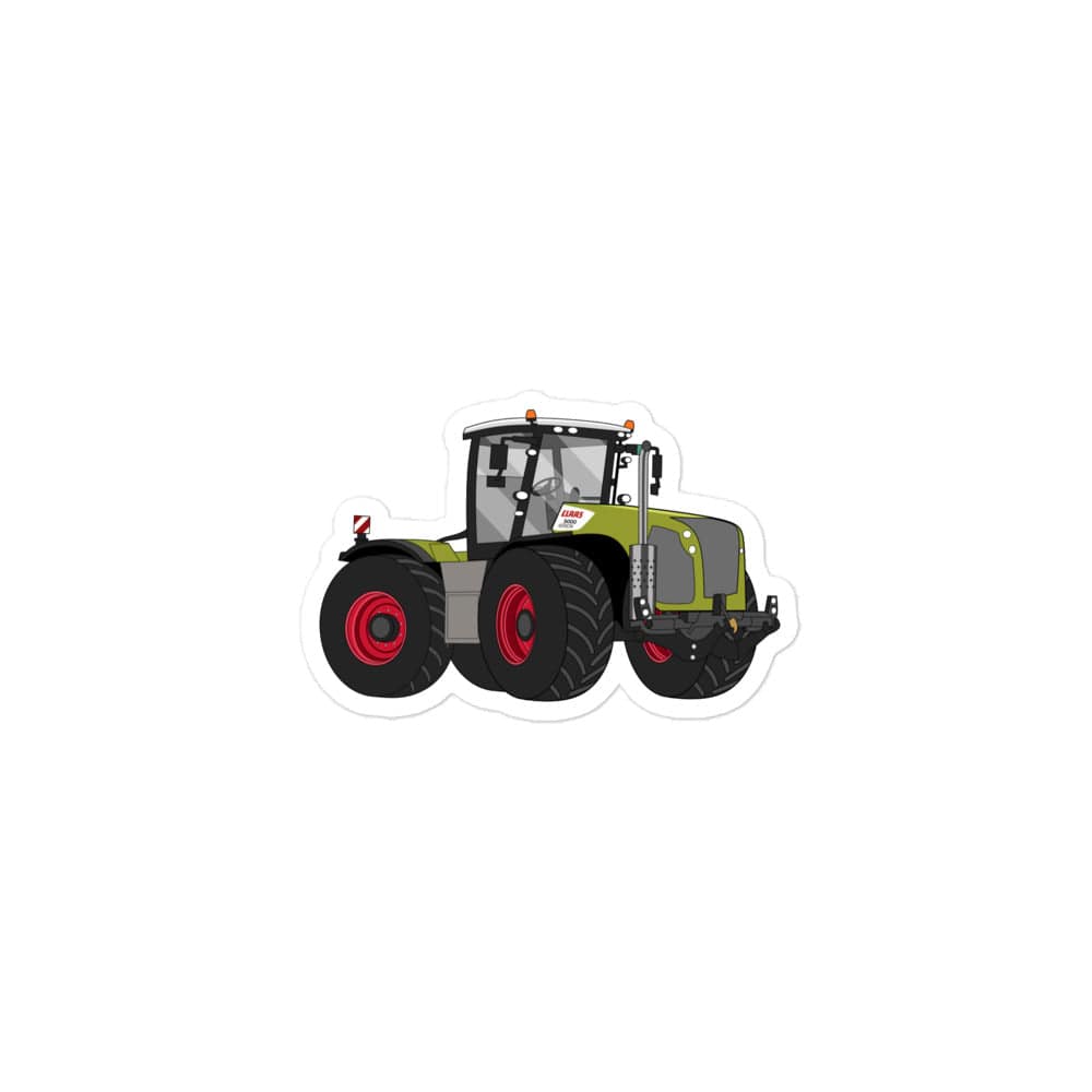 The Tractor Mugs Store 3″×3″ Class Xerion 5000 Tractor VC | Bubble-free stickers Quality Farmers Merch