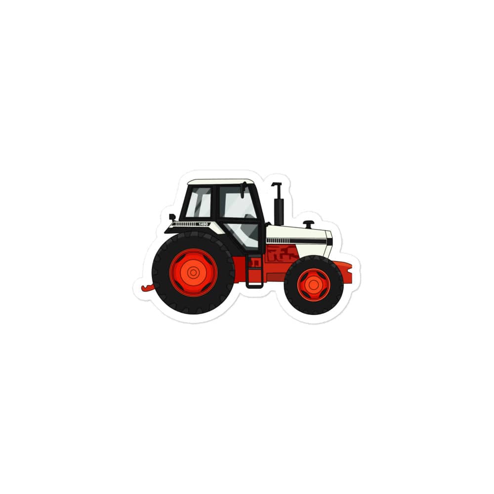 The Tractor Mugs Store 3″×3″ David Brown 1490 4WD | Bubble-free stickers Quality Farmers Merch