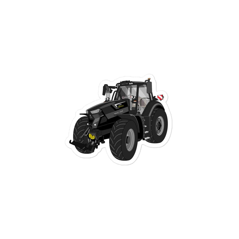 The Tractor Mugs Store 3″×3″ Deutz-Fahr 7250 TTV Warrior Edition | Bubble-free stickers Quality Farmers Merch
