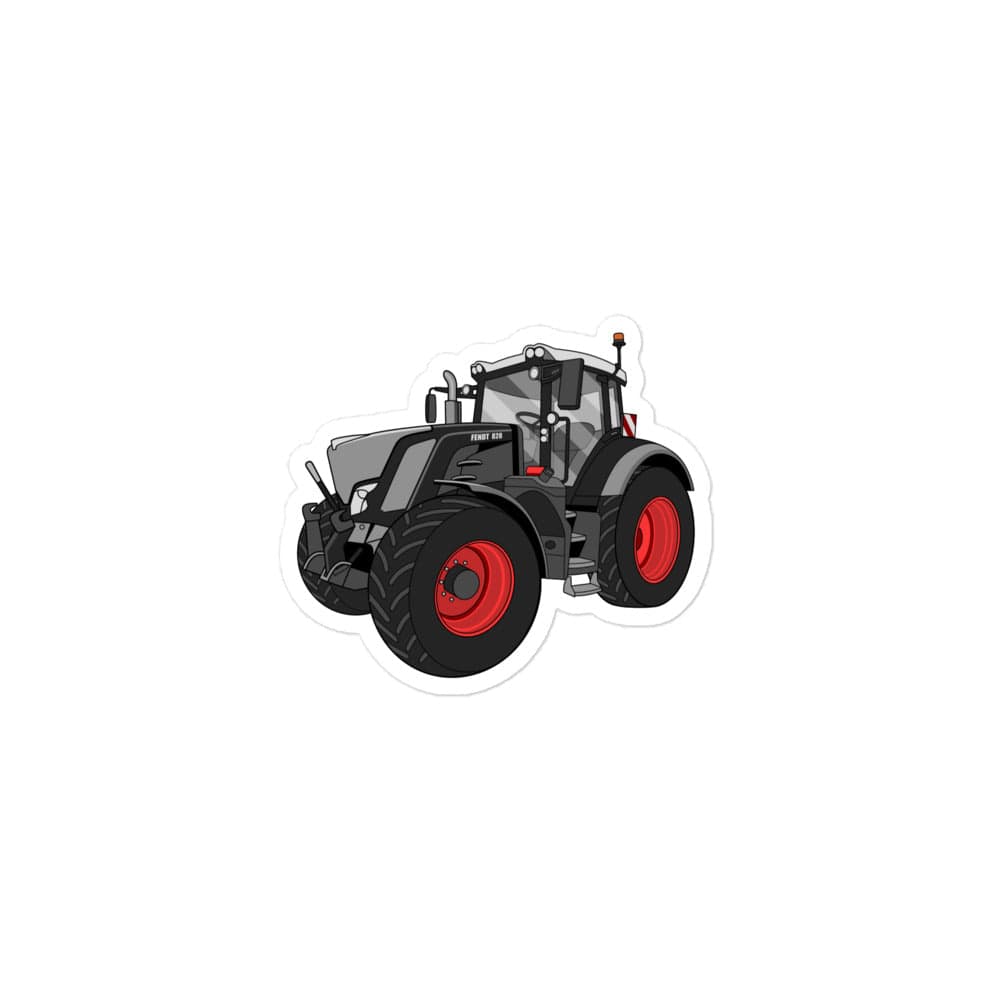 The Tractor Mugs Store 3″×3″ Fendt 828 Profi Black Beauty | Bubble-free stickers Quality Farmers Merch