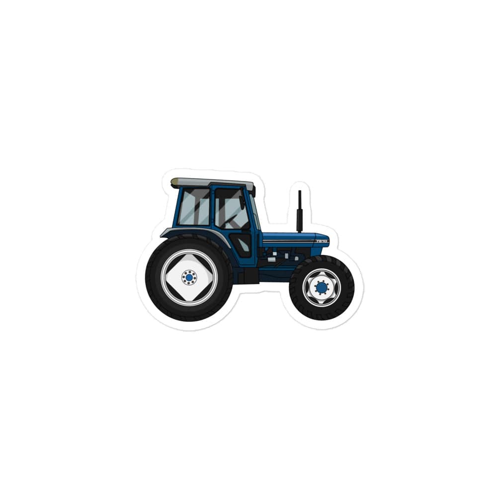 The Tractor Mugs Store 3″×3″ Ford 7810 | Bubble-free stickers Quality Farmers Merch