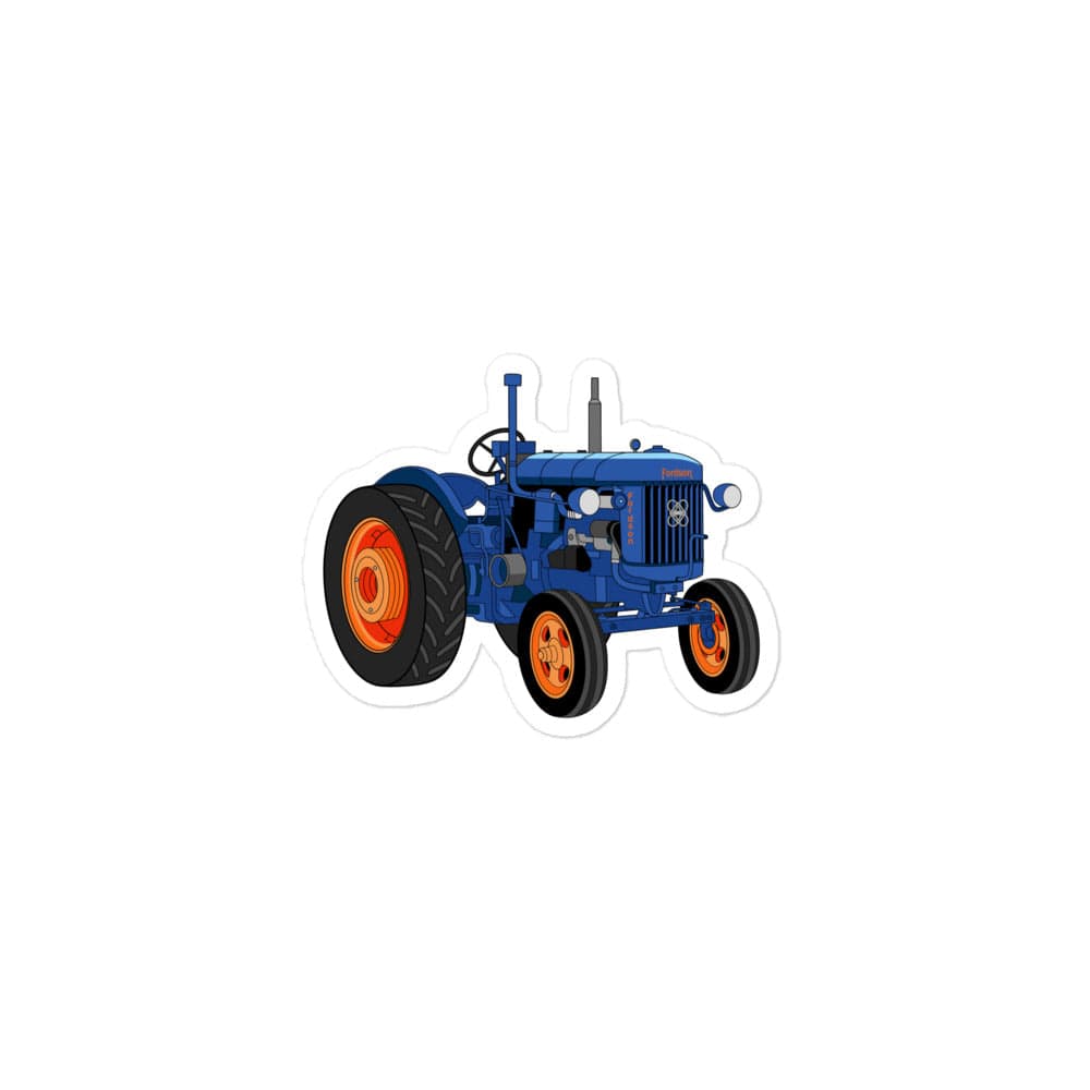 The Tractor Mugs Store 3″×3″ Fordson E27N L4a | Bubble-free stickers Quality Farmers Merch