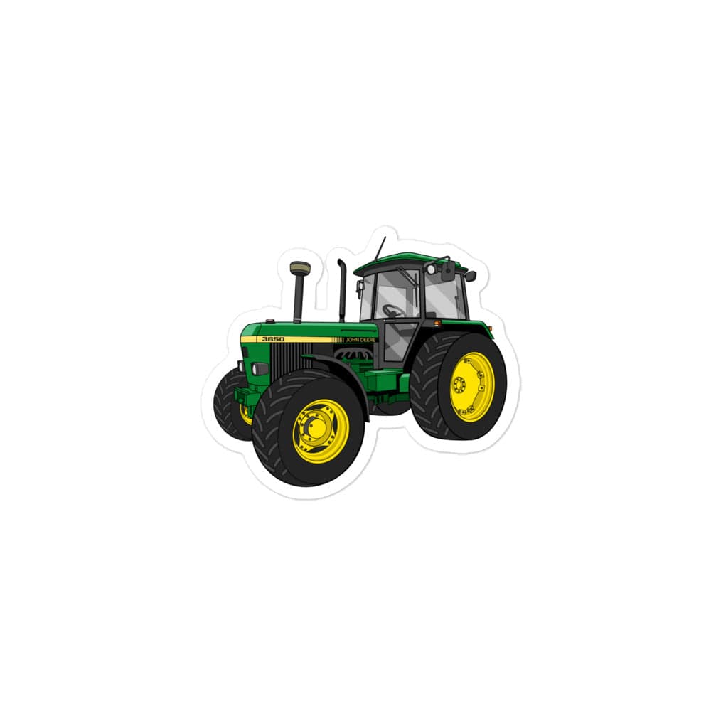 The Tractor Mugs Store 3″×3″ John Deere 3650 | Bubble-free stickers Quality Farmers Merch