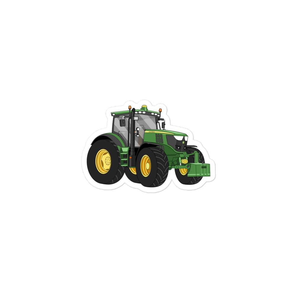 The Tractor Mugs Store 3″×3″ John Deere 6125 R | Bubble-free stickers Quality Farmers Merch