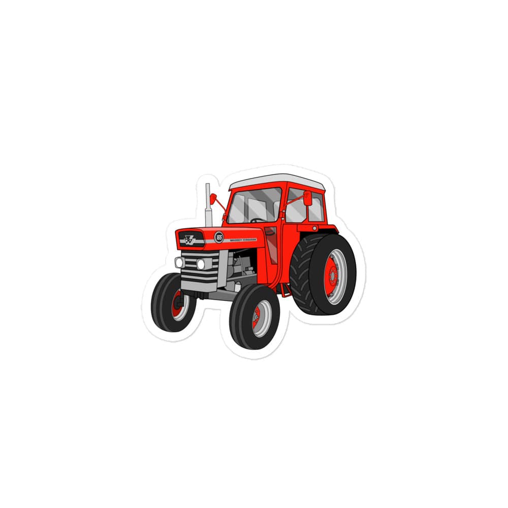 The Tractor Mugs Store 3″×3″ Massey Ferguson 165 | Bubble-free stickers Quality Farmers Merch
