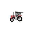 The Tractor Mugs Store 3″×3″ Massey Ferguson 240 | Bubble-free stickers Quality Farmers Merch