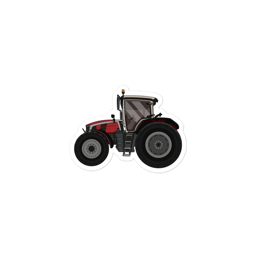 The Tractor Mugs Store 3″×3″ Massey Ferguson 8S 265 (2020) | Bubble-free stickers Quality Farmers Merch