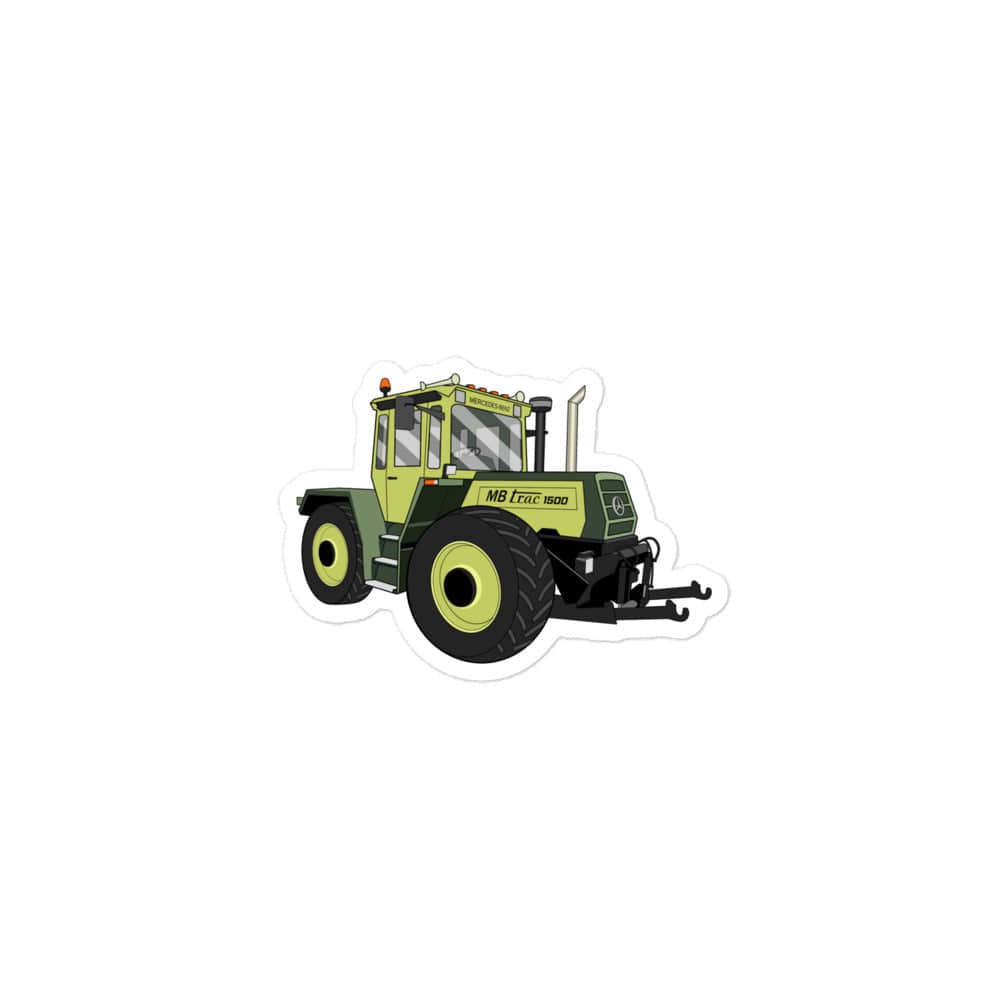 The Tractor Mugs Store 3″×3″ MB Trac 1500 | Bubble-free stickers Quality Farmers Merch
